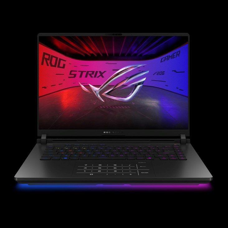 ASUS ROG Strix SCAR 16 G635LX-U9644W Ultra 9 275HX 16.0"2.5K Mini LED 240Hz 1200nits AG 64GB DDR5 5600 2xSSD2TB GeForce RTX 5090 24GB WLAN+BT LAN Cam1080p 90WHrs Win11 Off Black — zdjęcie 11