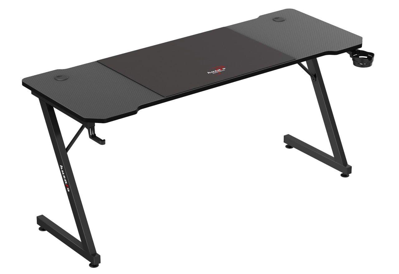Biurko gamingowe Huzaro Hero 4.8 Black — zdjęcie 3