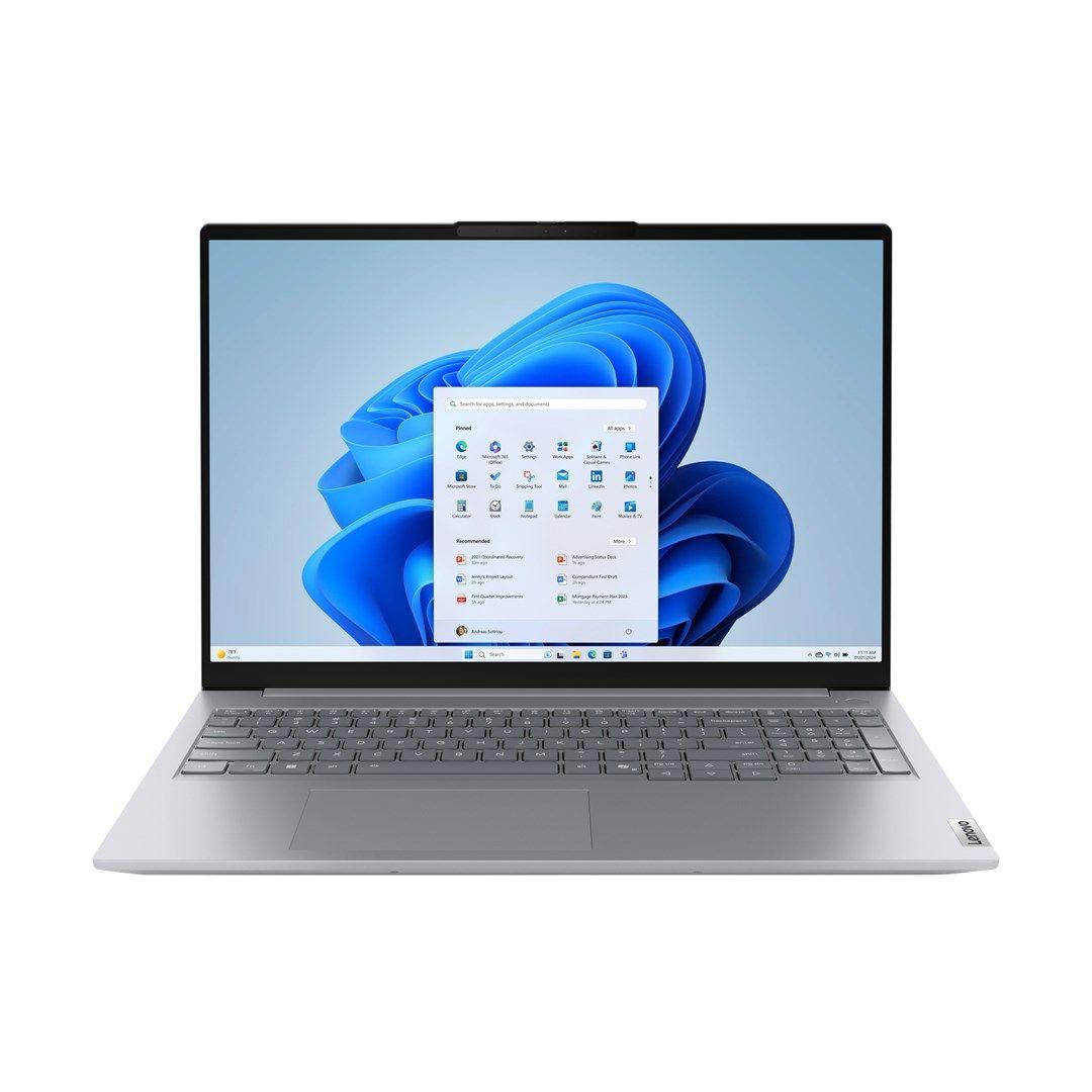 Lenovo ThinkBook 16 G8 IAL Ultra 5 225U 16" WUXGA IPS 300nits AG 16GB DDR5 5600 SSD512 Intel Graphics Cam1080p 45Wh W11Pro Arctic Grey 3Y OnSite — zdjęcie 1