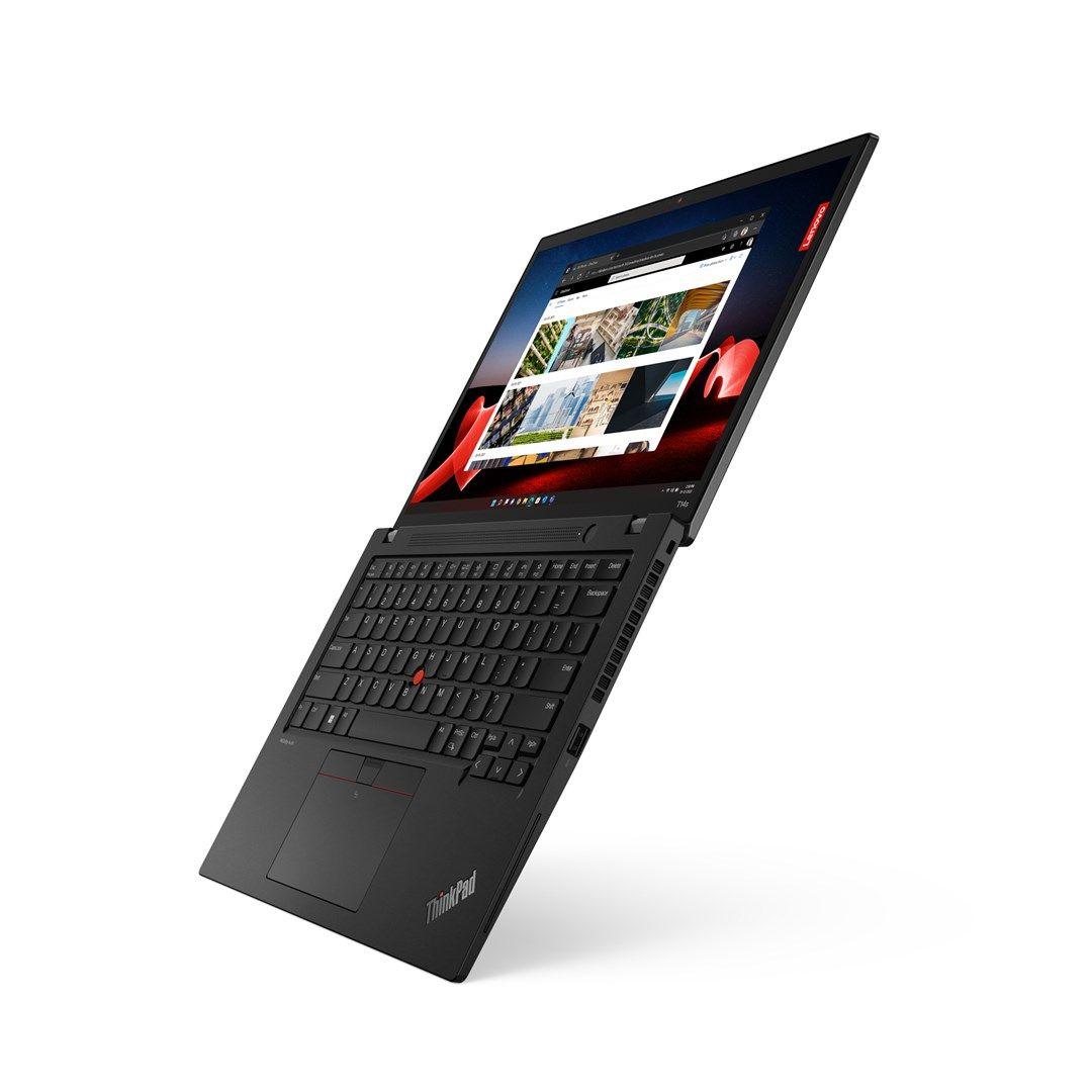 Lenovo ThinkPad T14s G4 Ryzen 5 PRO 7540U 14.0"WUXGA IPS 60Hz 300nits AG 16GB LPDDR5x-6400 SSD512 Radeon 740M Cam 5.0MP 57Wh W11Pro Deep Black 3Y OnSite — zdjęcie 5