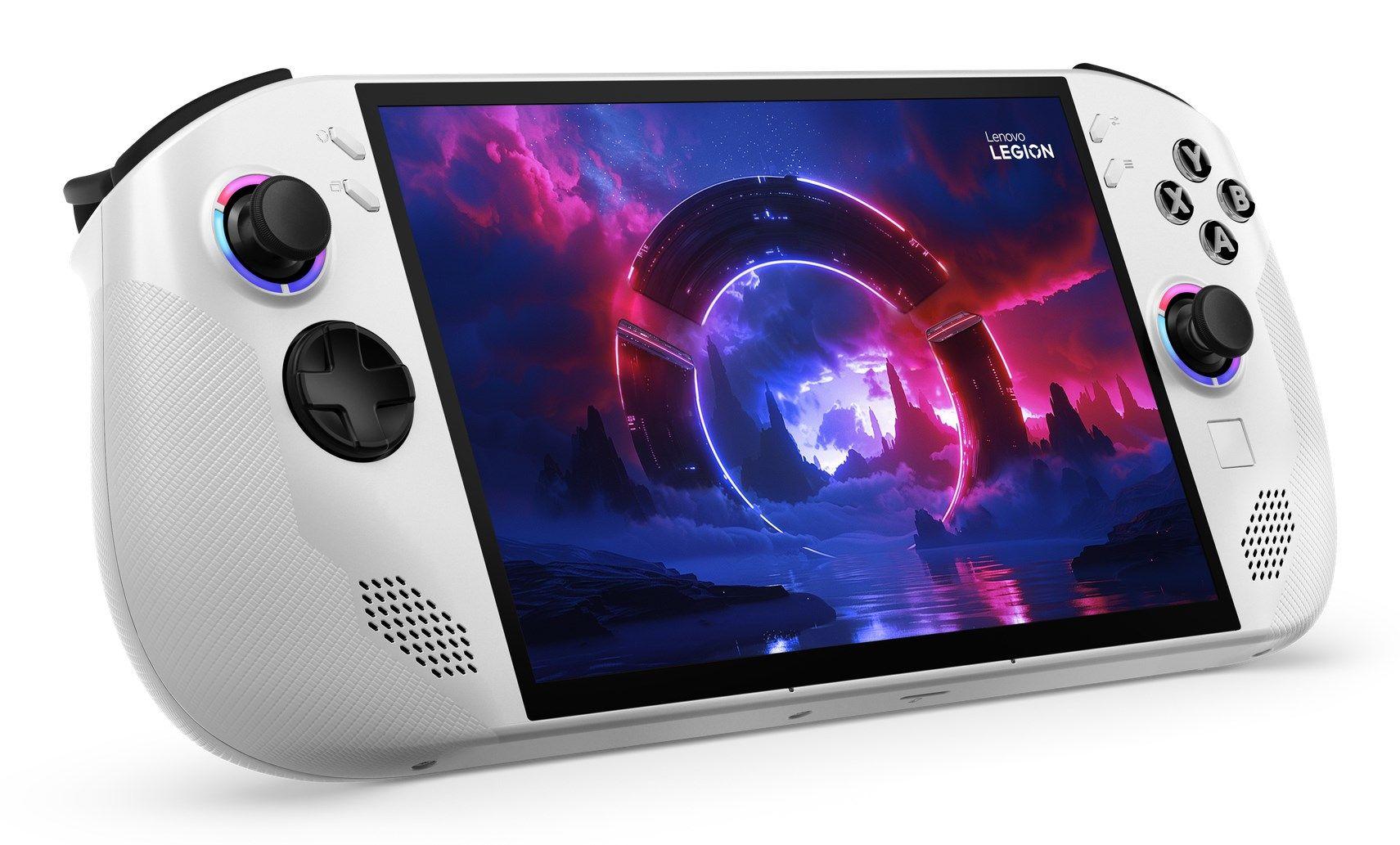 Legion Go S 8ARP1 Ryzen Z2 Go 8" WUXGA IPS 500nits Glossy  48-120Hz VRR Touch 16GB LPDDR5x-6400 SSD512 Radeon Graphics 55.5Wh Win11 Glacier White — zdjęcie 4