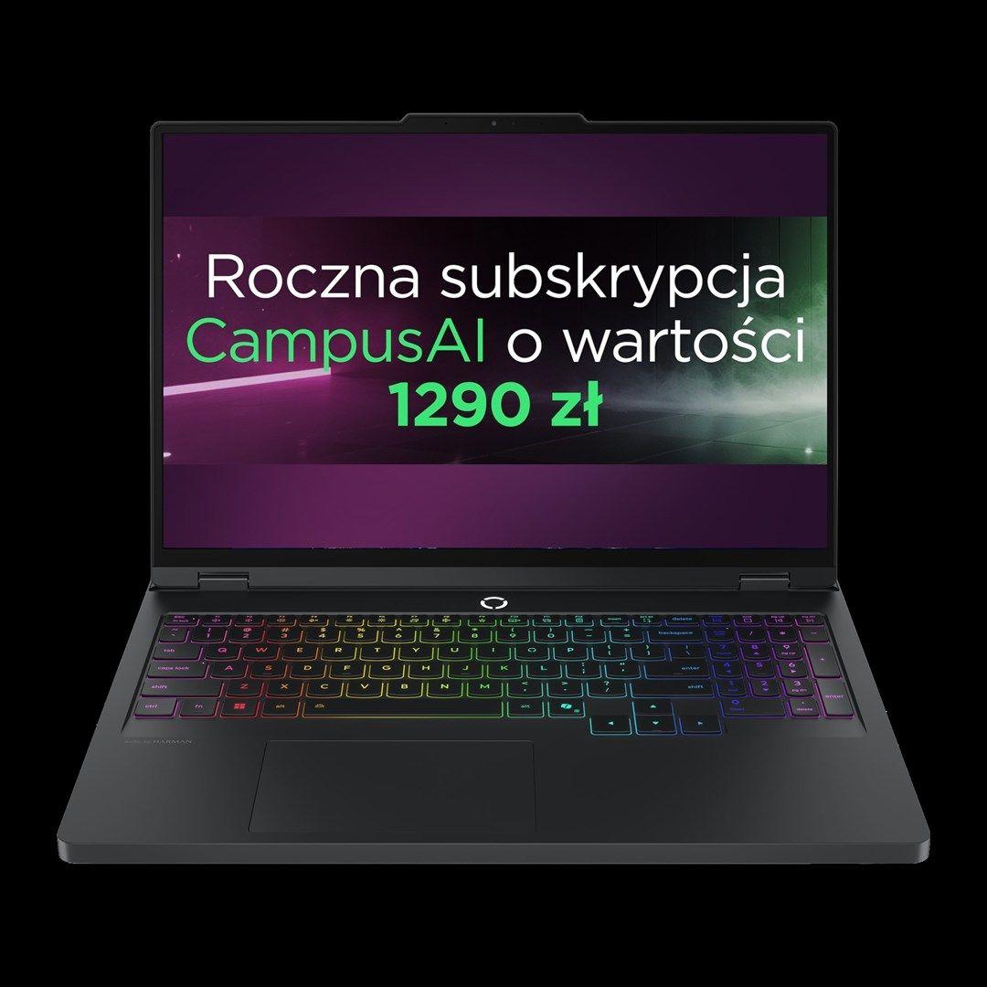 Lenovo Legion Pro 5 16ADR10 Ryzen 9 8945HX 16" WQXGA IPS 500nits AG 240Hz 32GB DDR5-5200 SSD1TB GeForce RTX 5070 8GB 80Wh NoOS Eclipse Black — zdjęcie 18