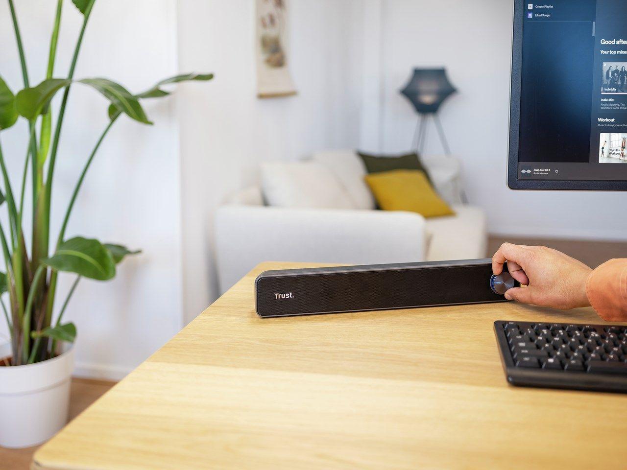 Soundbar Trust ARYS PC Black — zdjęcie 7