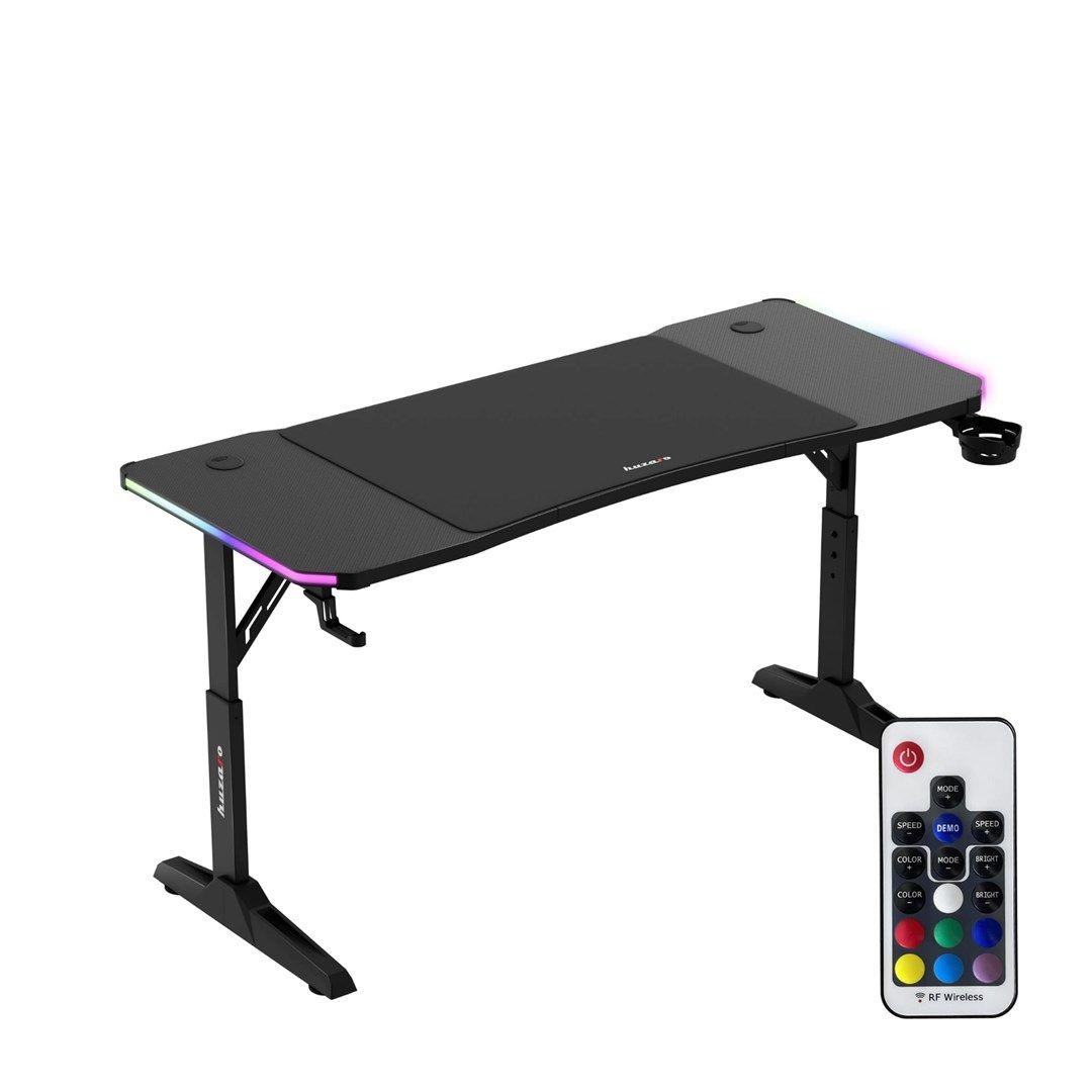 Biurko gamingowe Huzaro Hero 3.6 RGB Black — zdjęcie 1