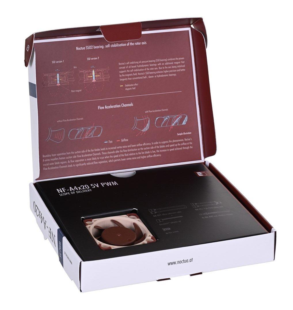Wentylator NOCTUA NF-A4X20 40x20 mm PWM 5V — zdjęcie 3