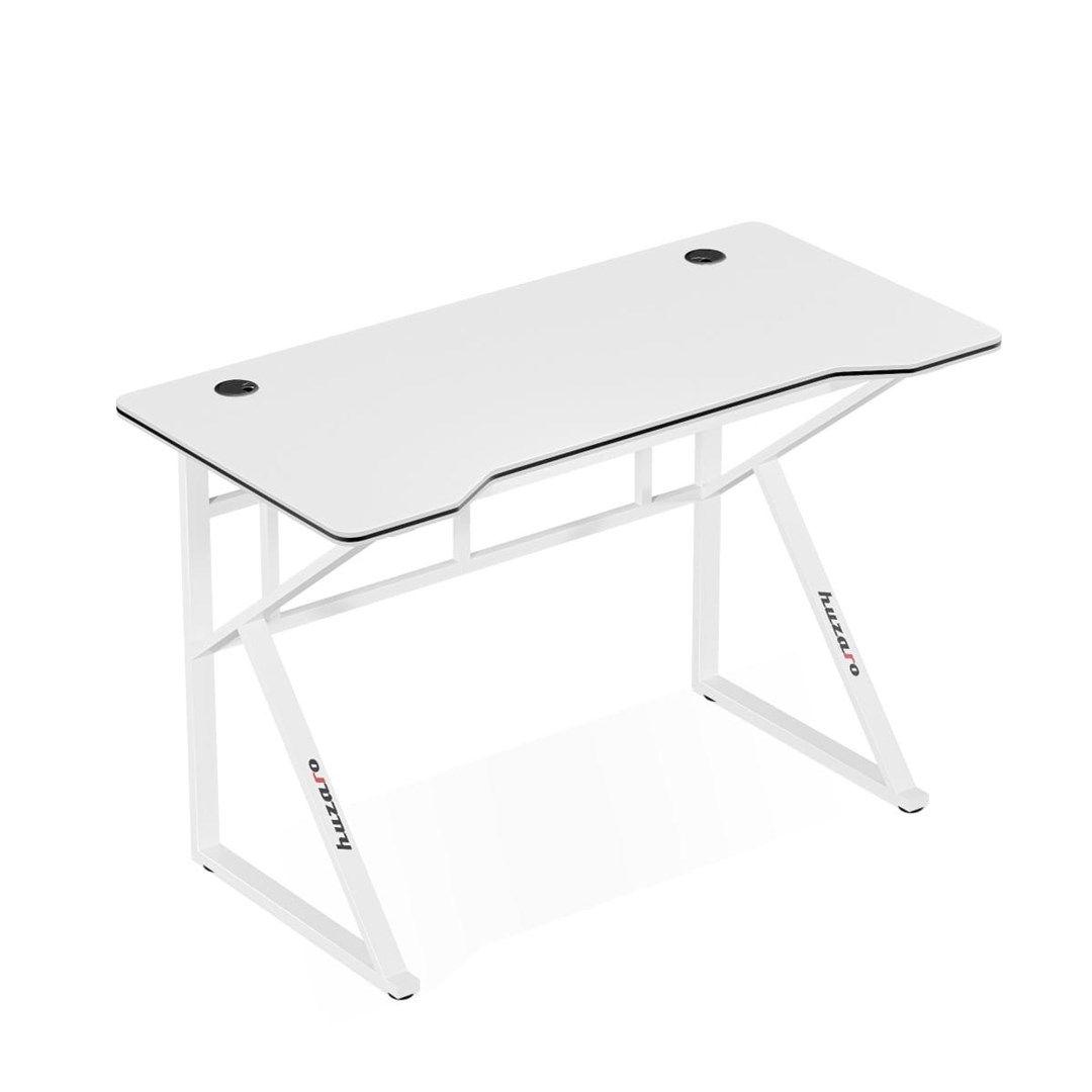 Biurko gamingowe Huzaro Hero 1.6 White — zdjęcie 1