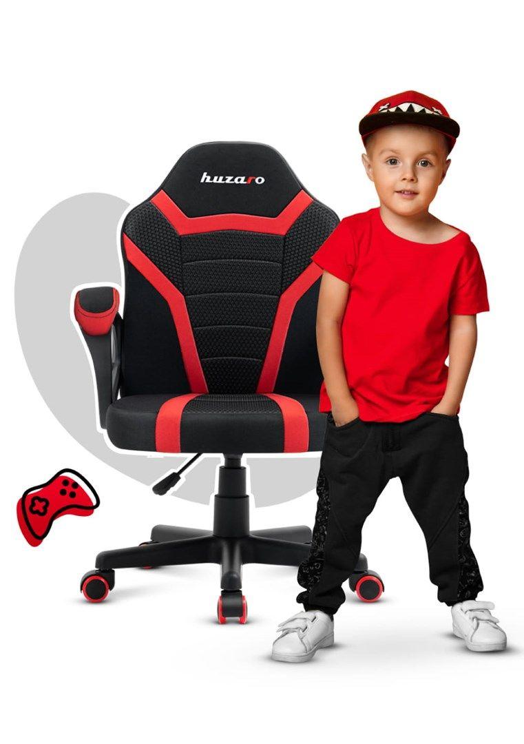 Fotel gamingowy dla dziecka HZ-Ranger 1.0 red mesh — zdjęcie 2