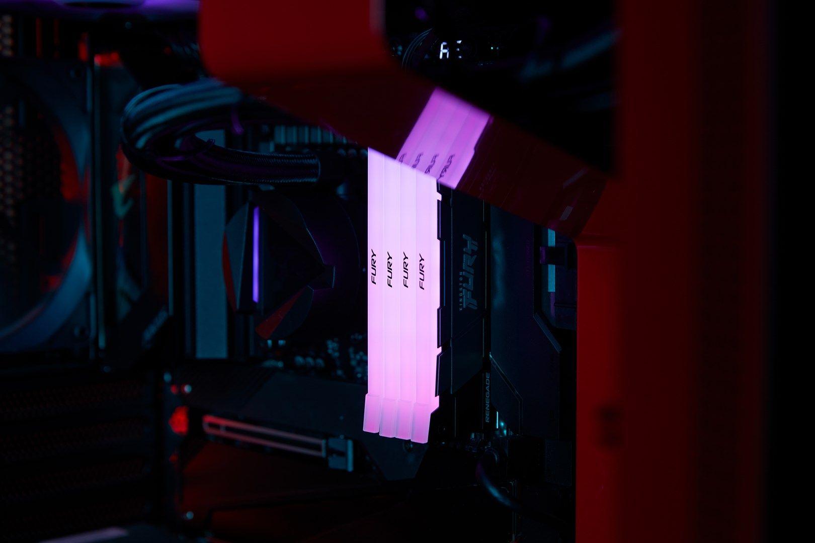 KINGSTON DDR4 16GB 3200MT/s CL16 DIMM FURY Renegade RGB — zdjęcie 10