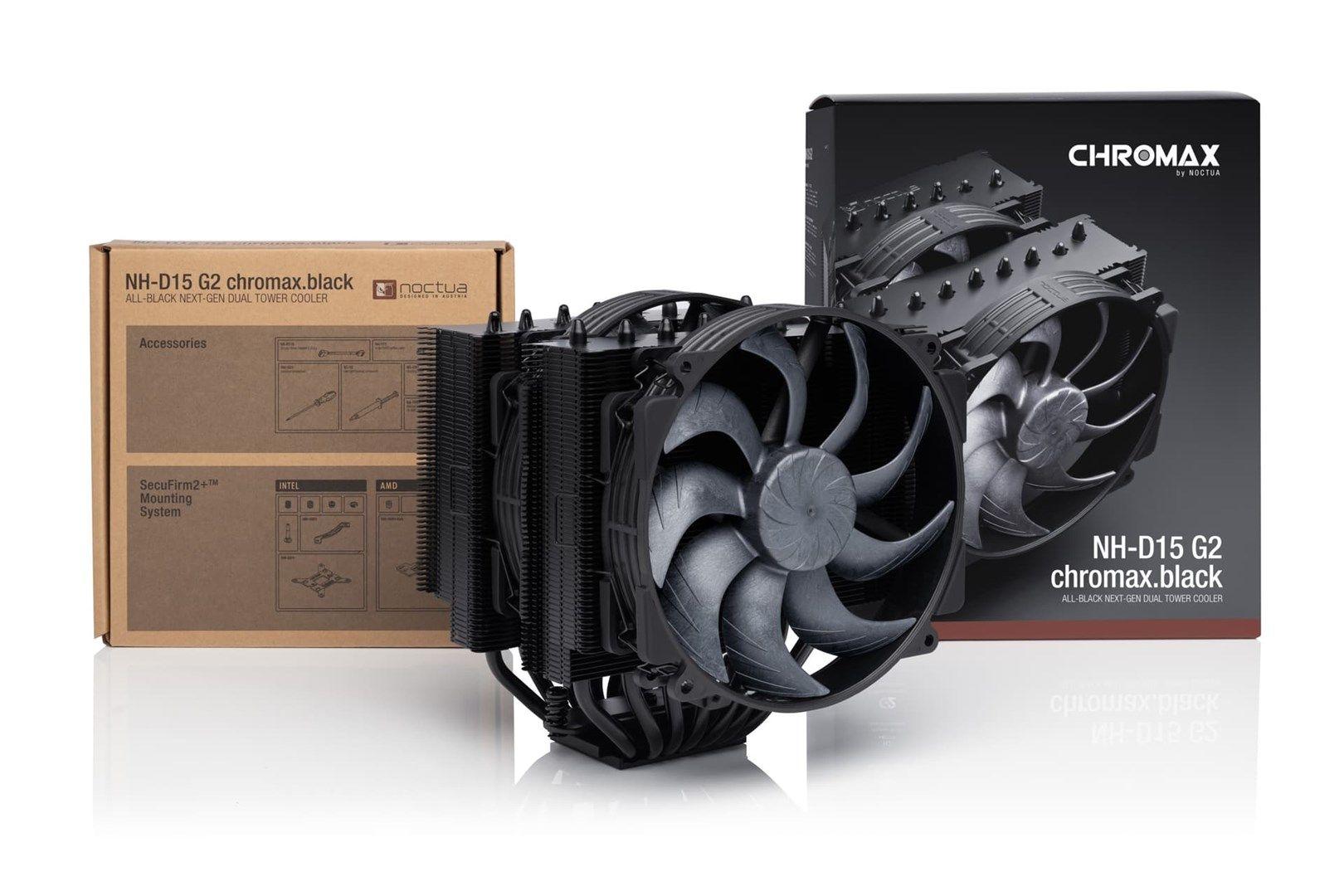 Chłodzenie CPU NOCTUA NH-D15 G2 chromax black — zdjęcie 5