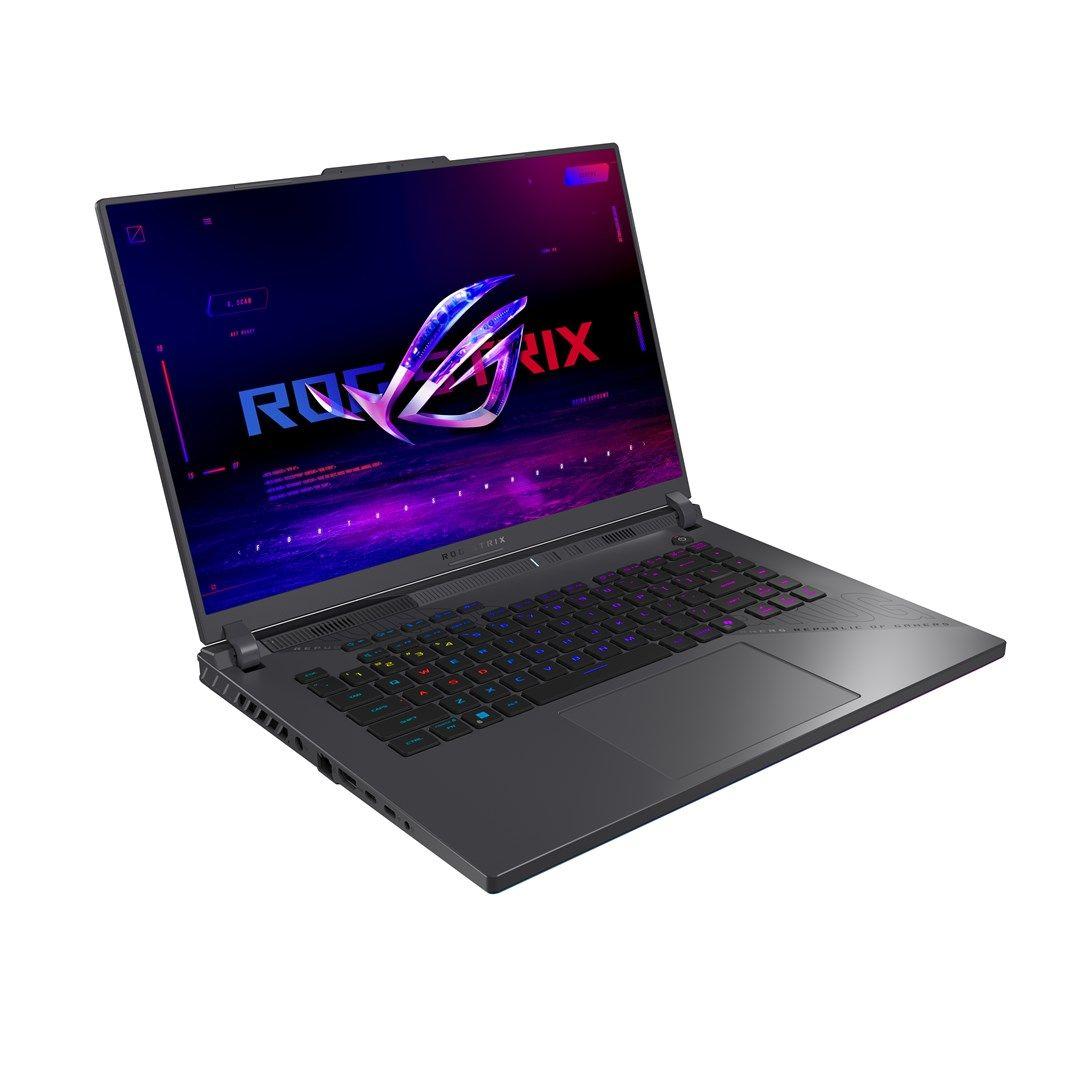ASUS ROG Strix G16 G614FP-R9161 Ryzen 9 9955HX 16.0"2.5K 240Hz IPS-level 500nits AG 16GB DDR5 5600 SSD1TB GeForce RTX 5070_8GB WLAN+BT LAN Cam1080p 90WHrs NoOS Eclipse Gray — zdjęcie 11