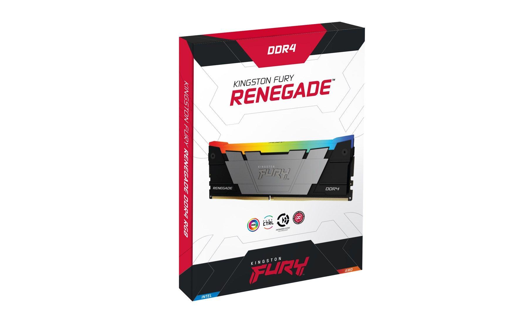 KINGSTON DDR4 16GB 4000MT/s CL19 DIMM FURY Renegade RGB — zdjęcie 21