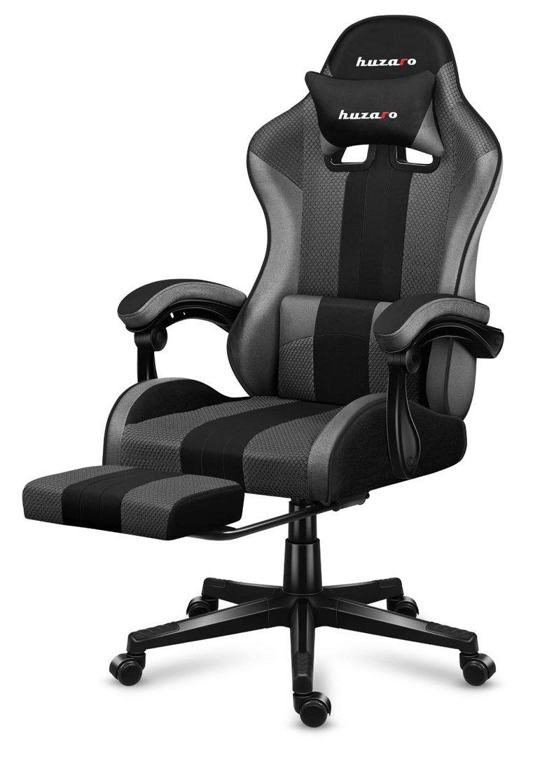 Fotel gamingowy Huzaro Force 4.7 Grey Mesh — zdjęcie 7