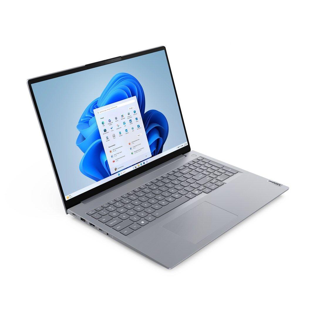 Lenovo ThinkBook 16 G8 IAL Ultra 5 225U 16" WUXGA IPS 300nits AG 16GB DDR5 5600 SSD512 Intel Graphics Cam1080p 45Wh W11Pro Arctic Grey 3Y OnSite — zdjęcie 10