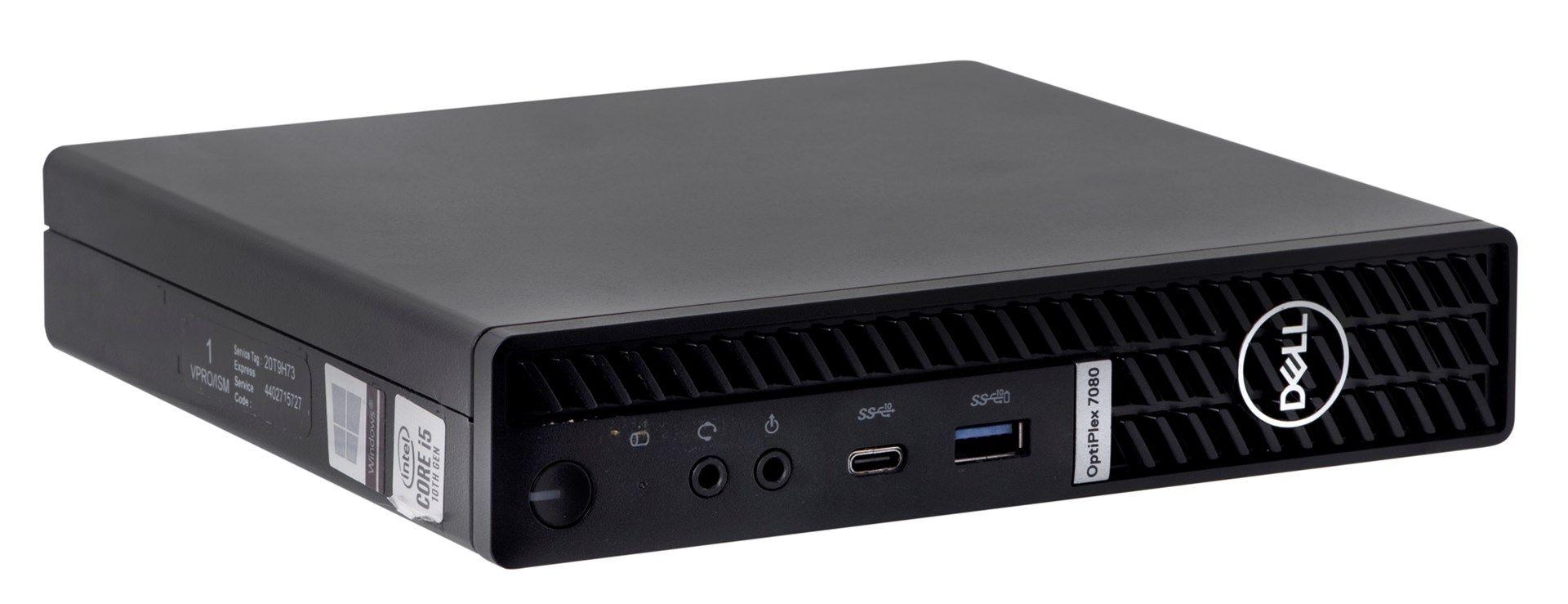 DELL OptiPlex 7080 Micro i5-10500T 16GB 256GB SSD mSFF Win11pro UŻYWANY — zdjęcie 5