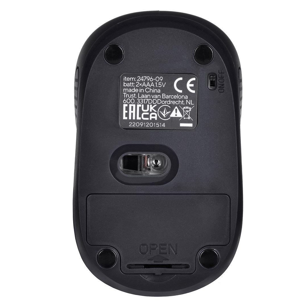 Mysz TRUST Primo Wireless Mouse matt black — zdjęcie 9