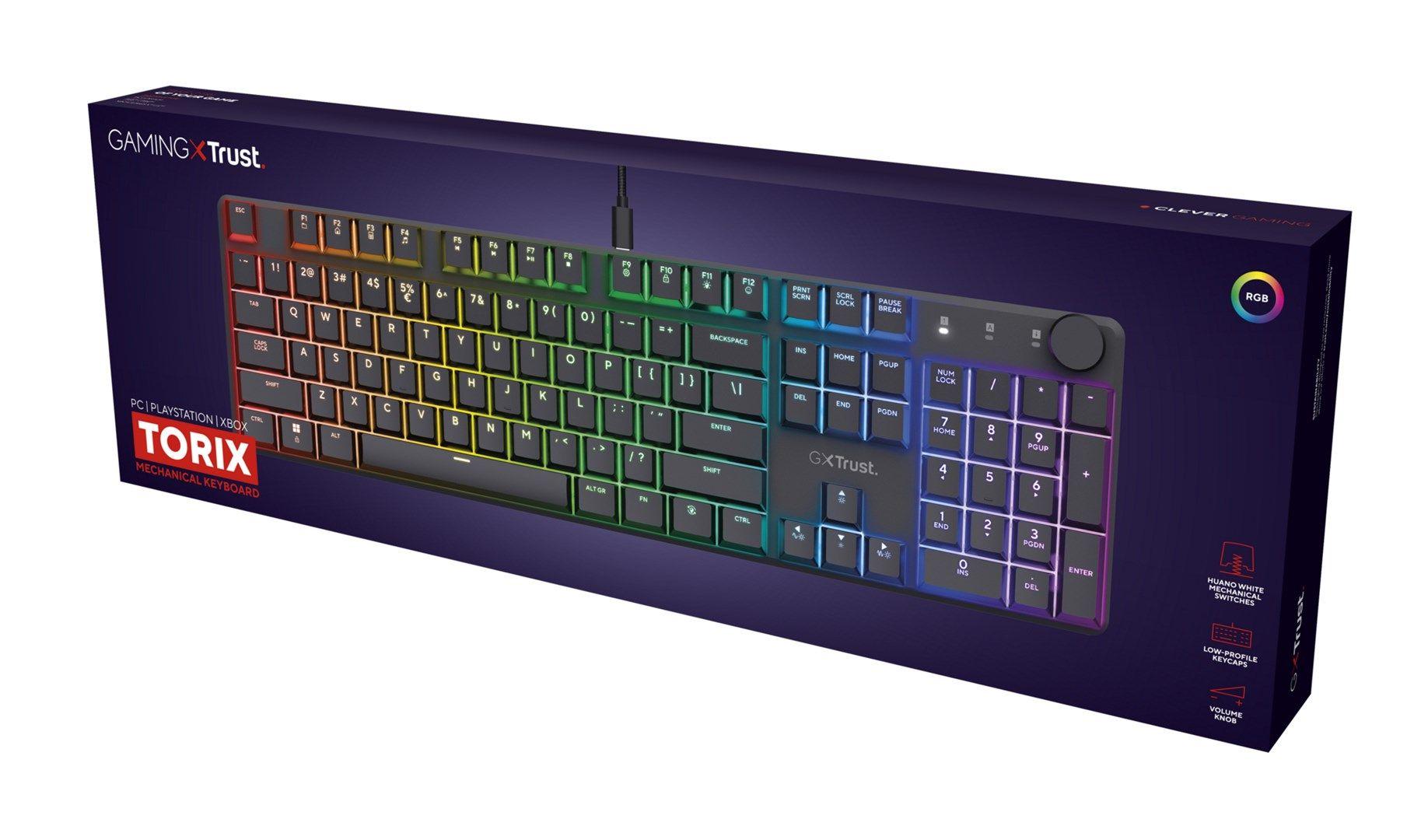 Klawiatura gamingowa GXT 866 Torix US Wireless — zdjęcie 9