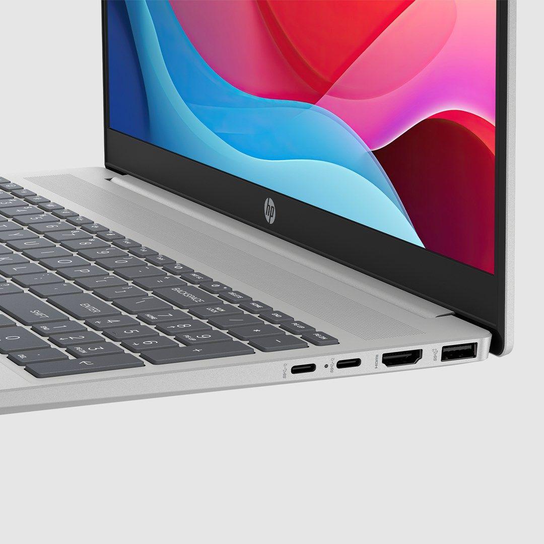 HP Pavilion 16-ag0007nw Ryzen 5 8540U 16"2K 300nits AG 16GB LPDDR5-6400 SSD512 Radeon 740M Cam 1080p 59Wh Win11 Natural Silver 2Y — zdjęcie 6