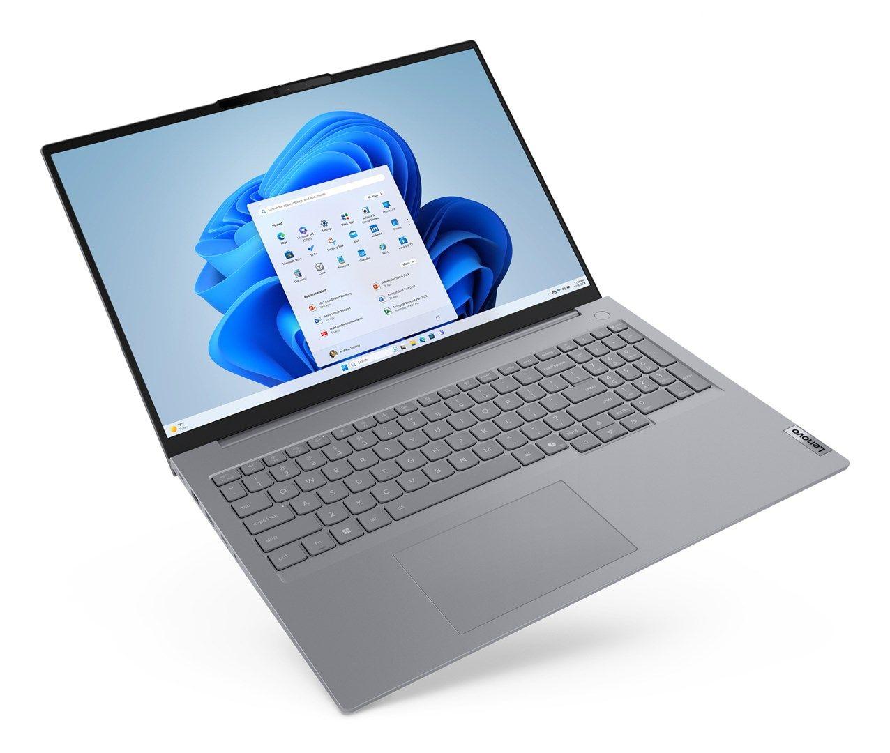 Lenovo ThinkBook 16 G8 Ultra 7 255H 16.0" WUXGA IPS 300nits 60Hz 16GB DDR5 5600 SSD512 Intel Arc 140T 45Wh W11Pro Arctic Grey 3Y OnSite — zdjęcie 15