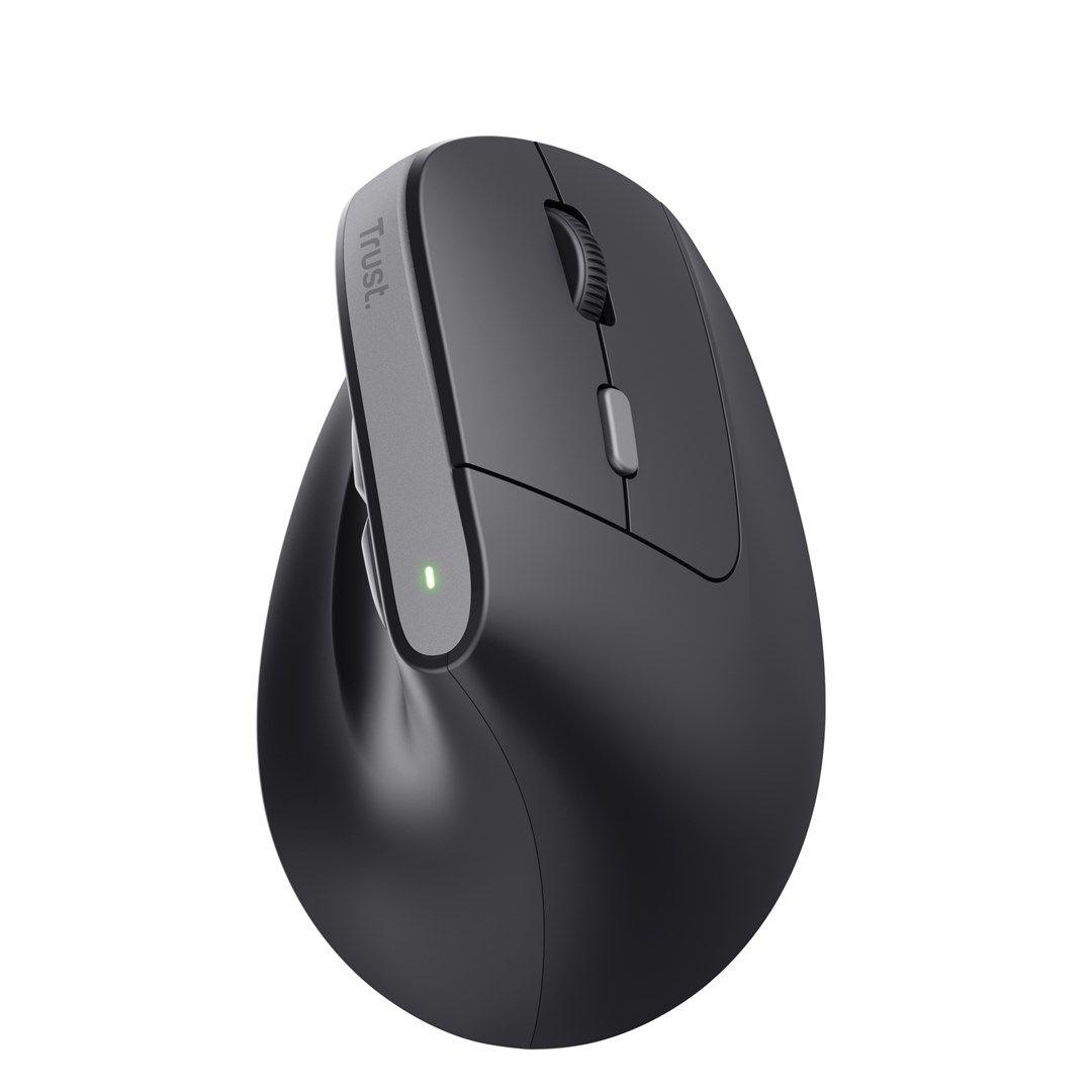 Mysz TRUST BAYO II ERGONOMIC WIRELESS MOUSE BLK (25145) — zdjęcie 3