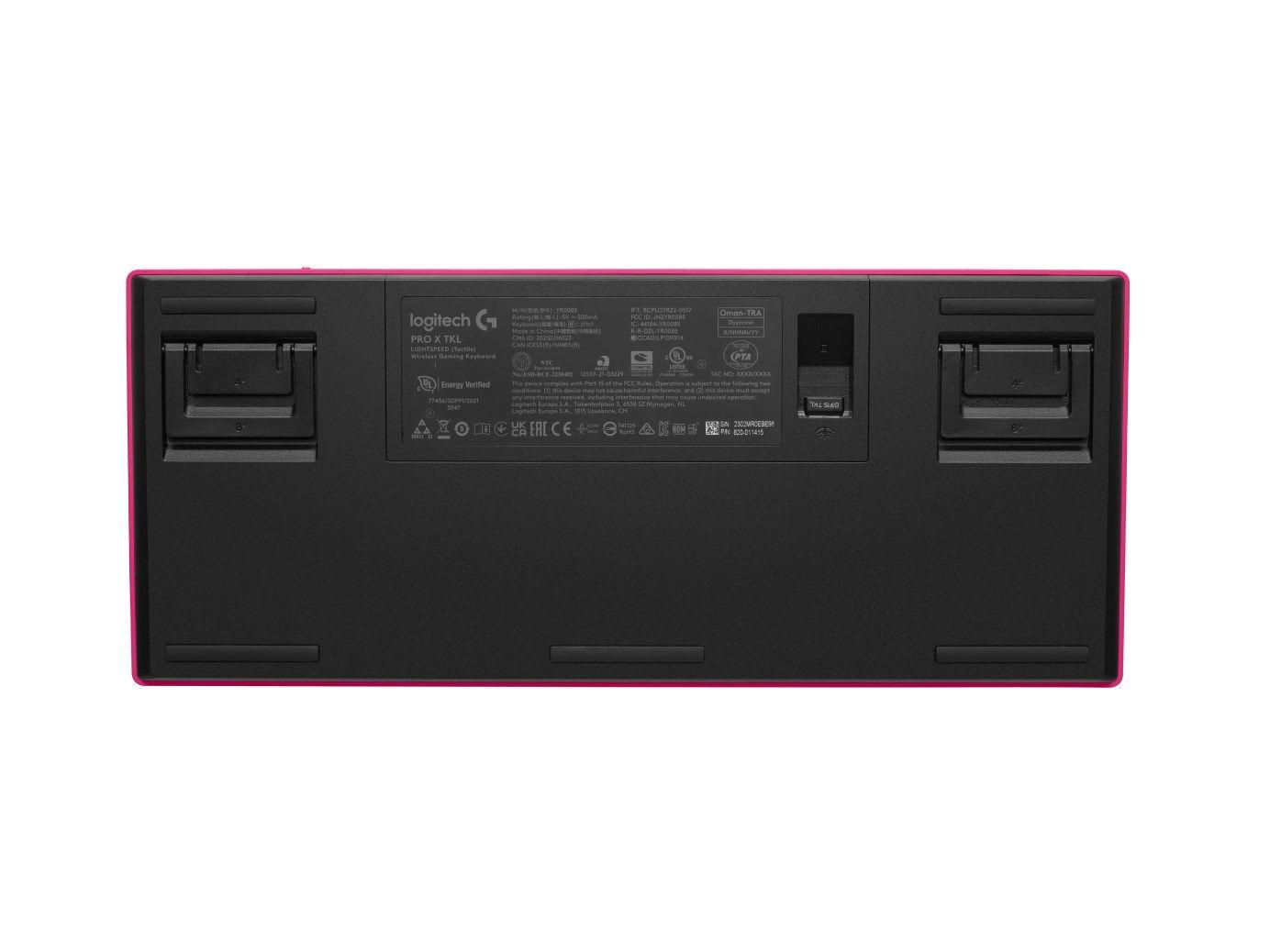 Klawiatura Logitech PRO X TKL różowa — zdjęcie 2