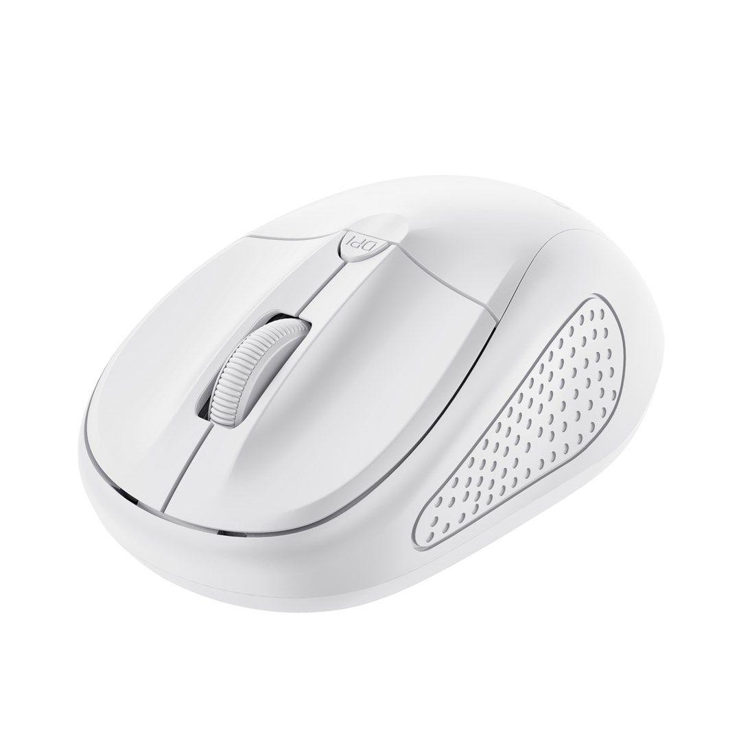 Mysz TRUST Primo Wireless Mouse matt white — zdjęcie 1