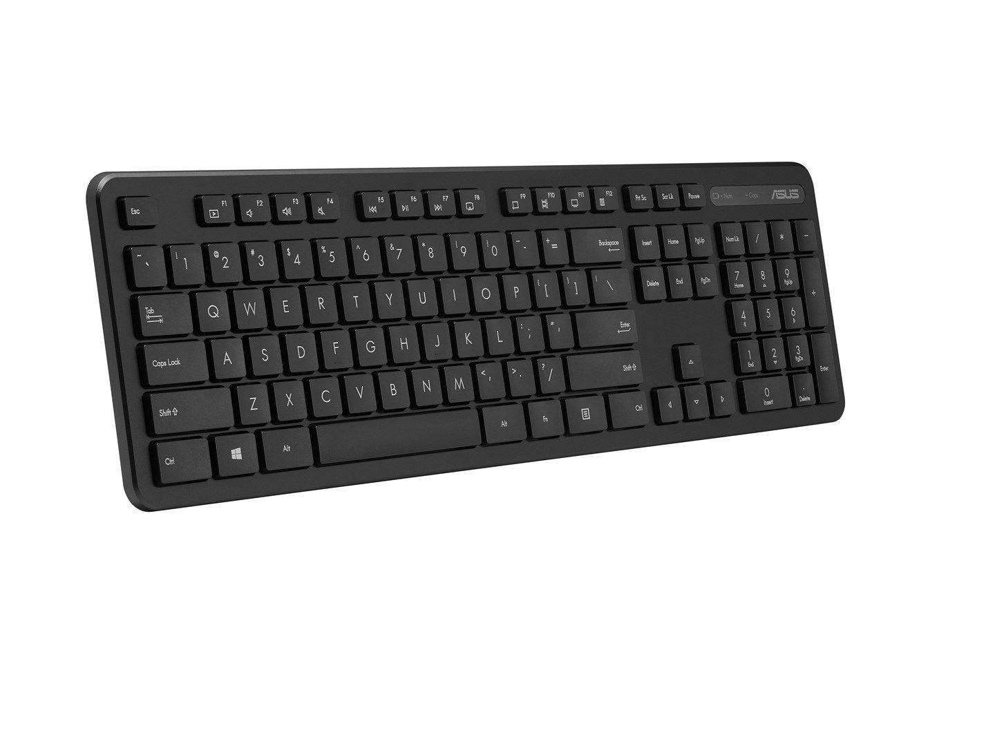 Zestaw klawiatura + mysz Asus CW100 Wireless Keyboard and Mouse Set Black — zdjęcie 8