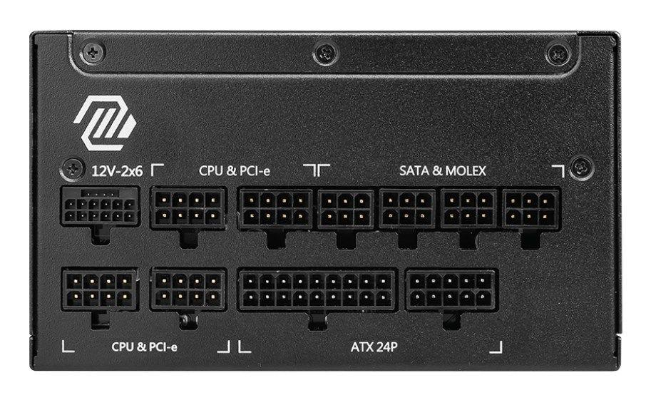 Zasilacz MSI MAG A1000GL PCIE5 II — zdjęcie 4