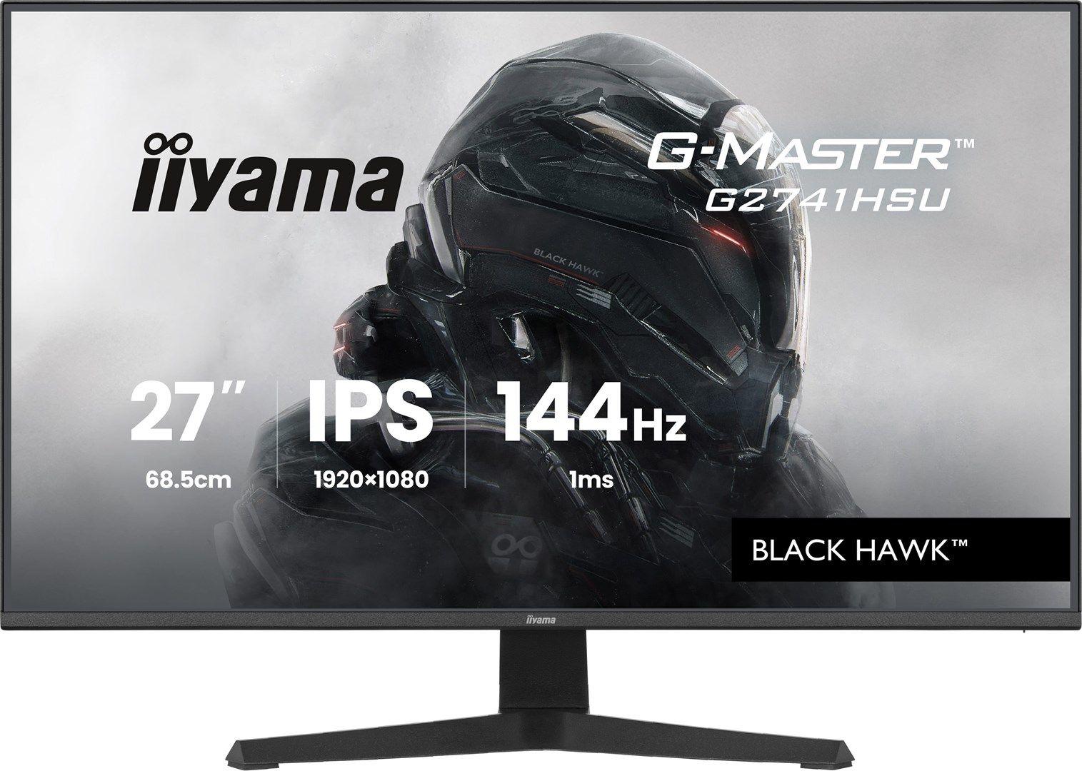 MONITOR IIYAMA LED IPS 27" G2741HSU-B1 Black Hawk 144Hz — zdjęcie 1