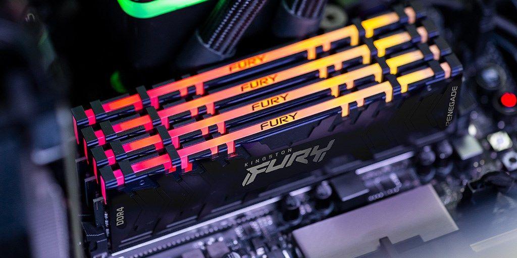 KINGSTON DDR4 16GB 3200MT/s CL16 DIMM FURY Renegade RGB — zdjęcie 20