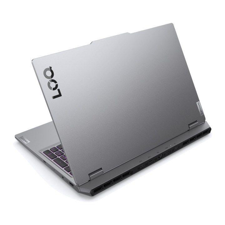Lenovo LOQ 15IRX10 i5-13450HX 15.6" FHD IPS 300nits AG 144Hz 16GB DDR5 4800 SSD512 GeForce RTX 5060 8GB 60Wh NoOS Luna Grey — zdjęcie 8