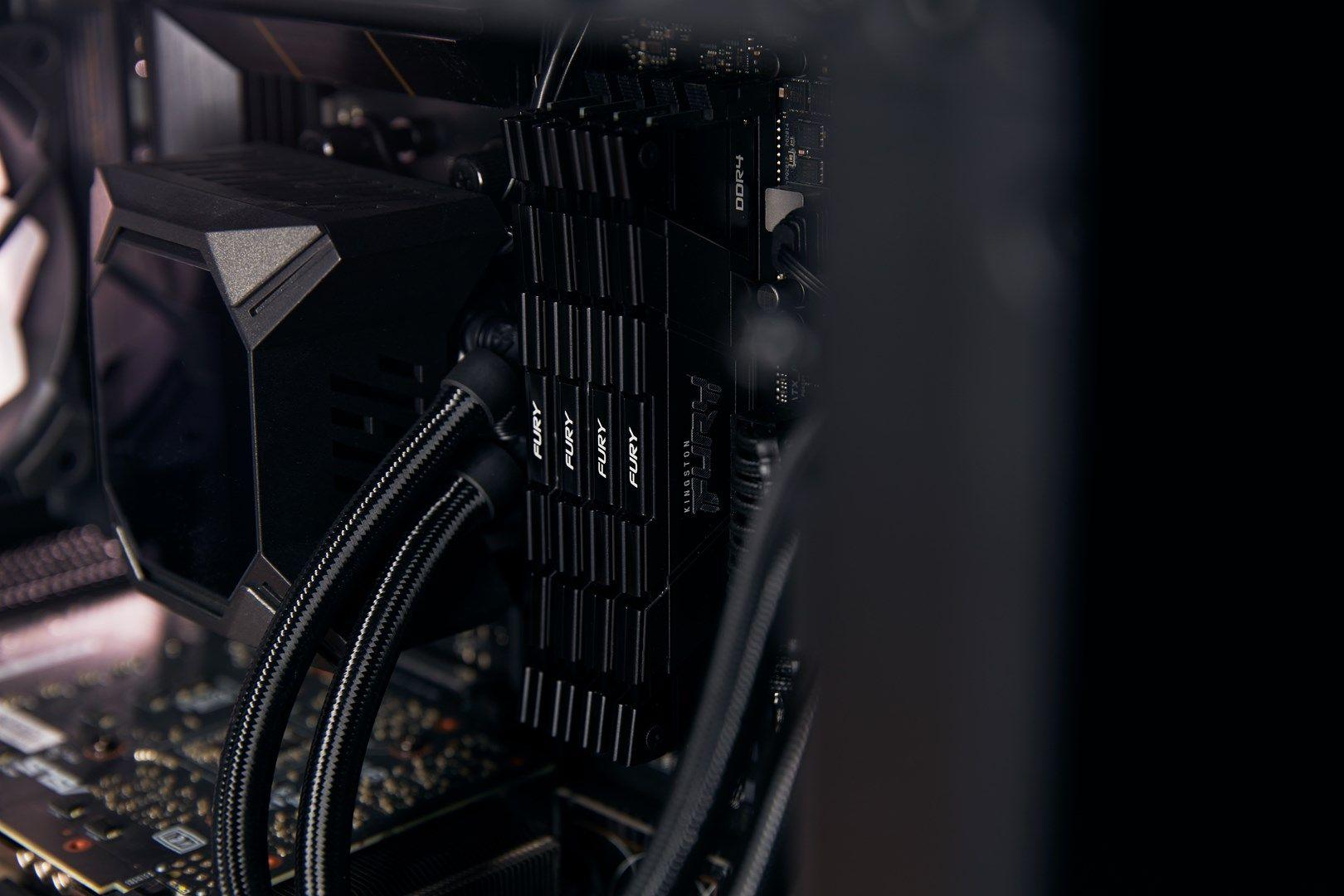 KINGSTON DDR4 8GB 3200MT/s CL16 DIMM FURY Renegade Czarny — zdjęcie 12