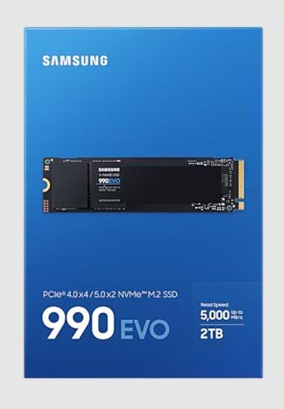 Dysk SSD Samsung 990 EVO 2TB M.2 2280 PCI-E x4 Gen4 NVMe — zdjęcie 4