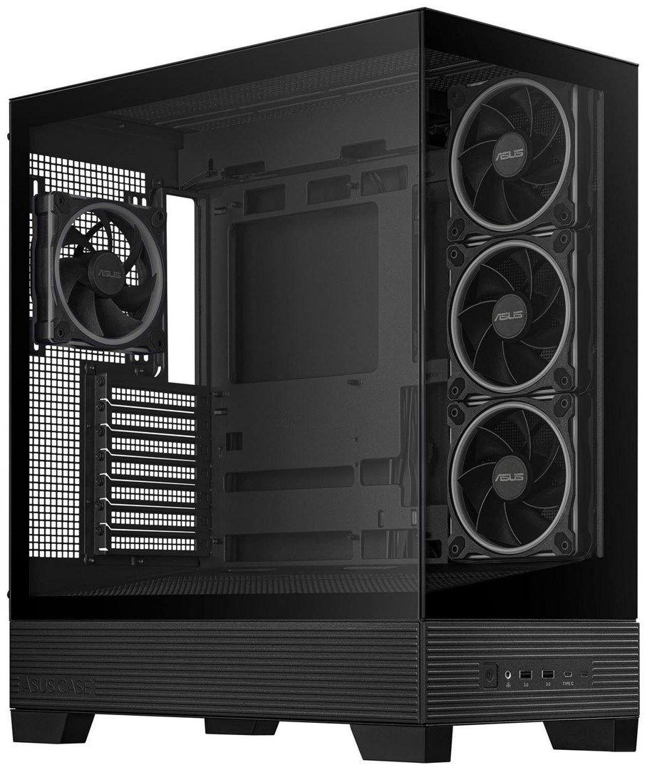 Obudowa Asus A32 PLUS TG ARGB BLACK — zdjęcie 1