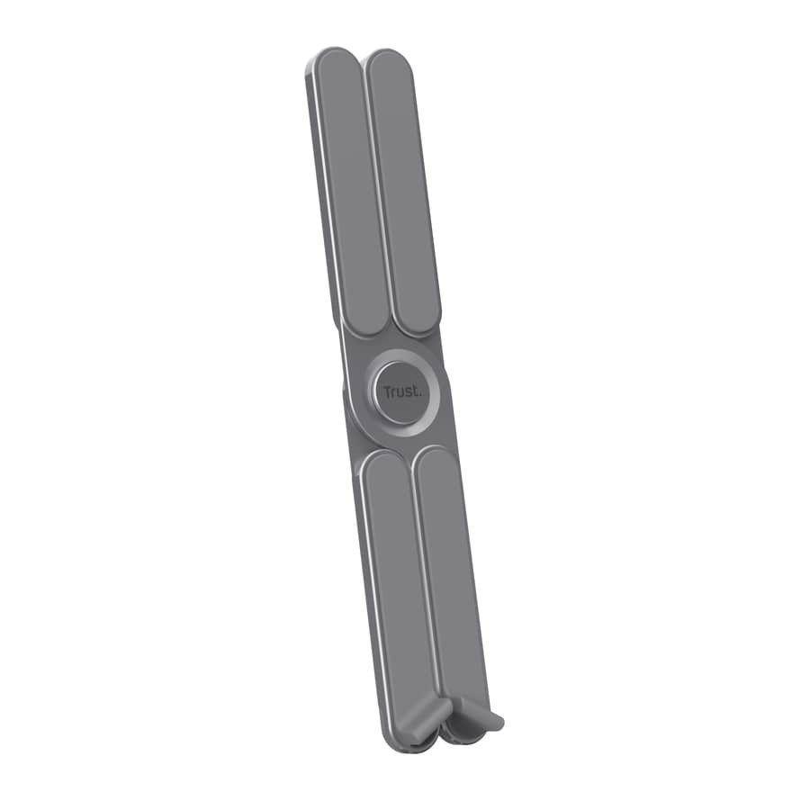 Podstawka pod laptopa Trust MACY FOLDABLE METAL Grey — zdjęcie 2