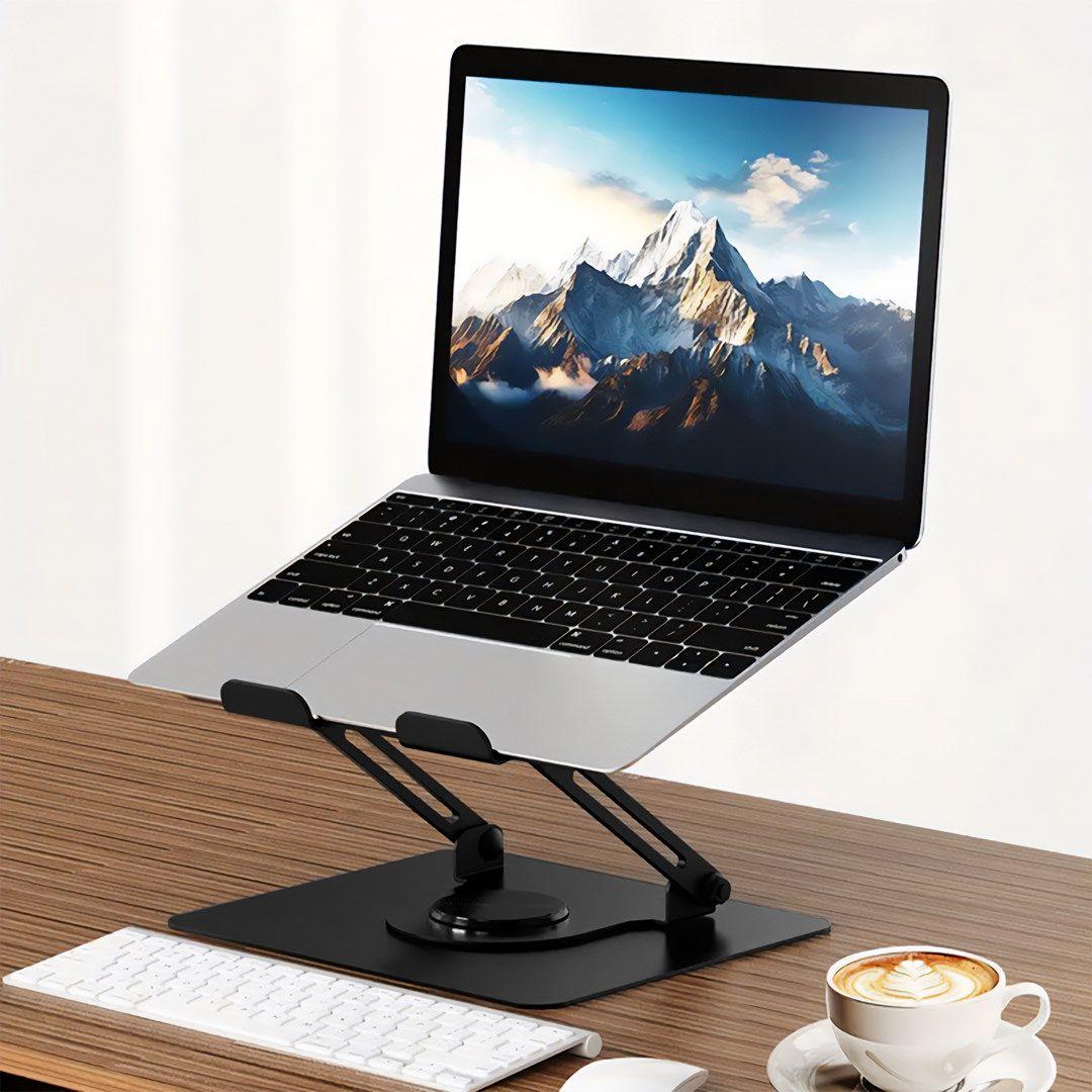 MEDIA-TECH REGULOWANA, OBRACANA, ERGONOMICZNA PODSTAWKA POD LAPTOPA LAPTOP STAND ROTO MT2662 — zdjęcie 9