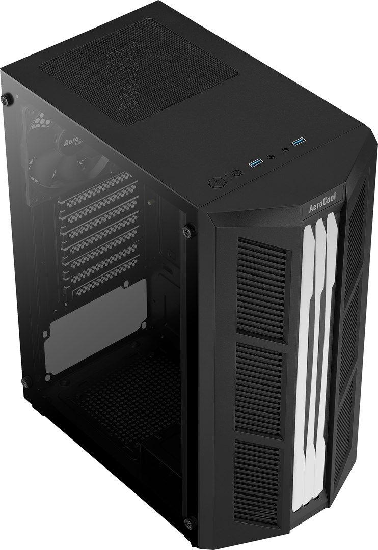 OBUDOWA AEROCOOL PGS PRIME-G-BK-v1 RGB czarna — zdjęcie 15