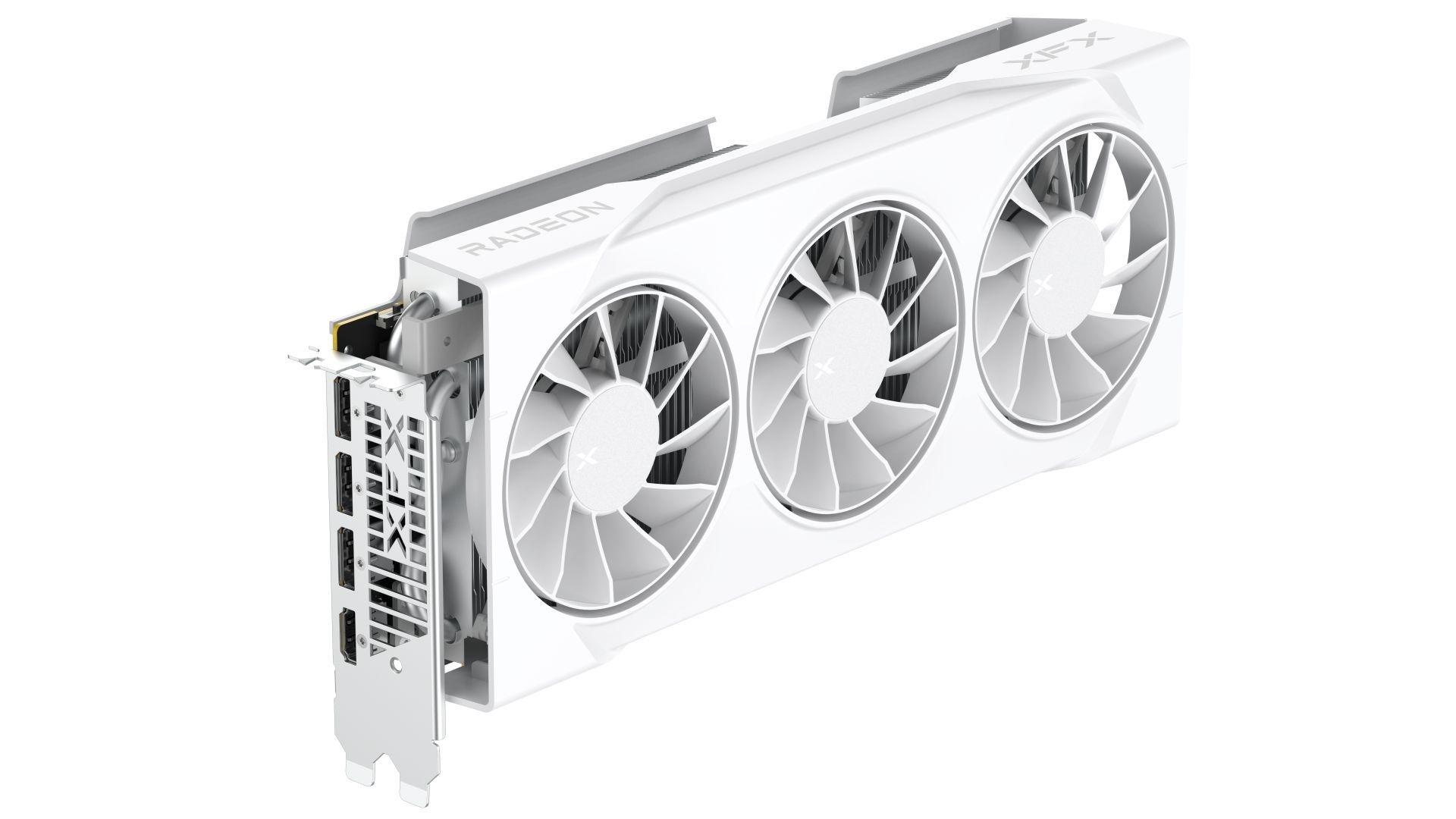 Karta graf. XFX Swift RX 9070 Tri. Fan White G 16GB — zdjęcie 3
