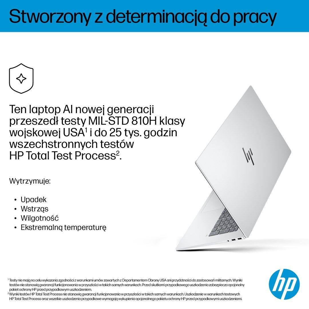 HP OmniBook 7 17-DC0073CL Ultra 7 258V 17.3"FHD Touch 32GB SSD1TB BT BLKB GeForce RTX 4050 6GB Win11 Silver (REPACK) 2Y — zdjęcie 10