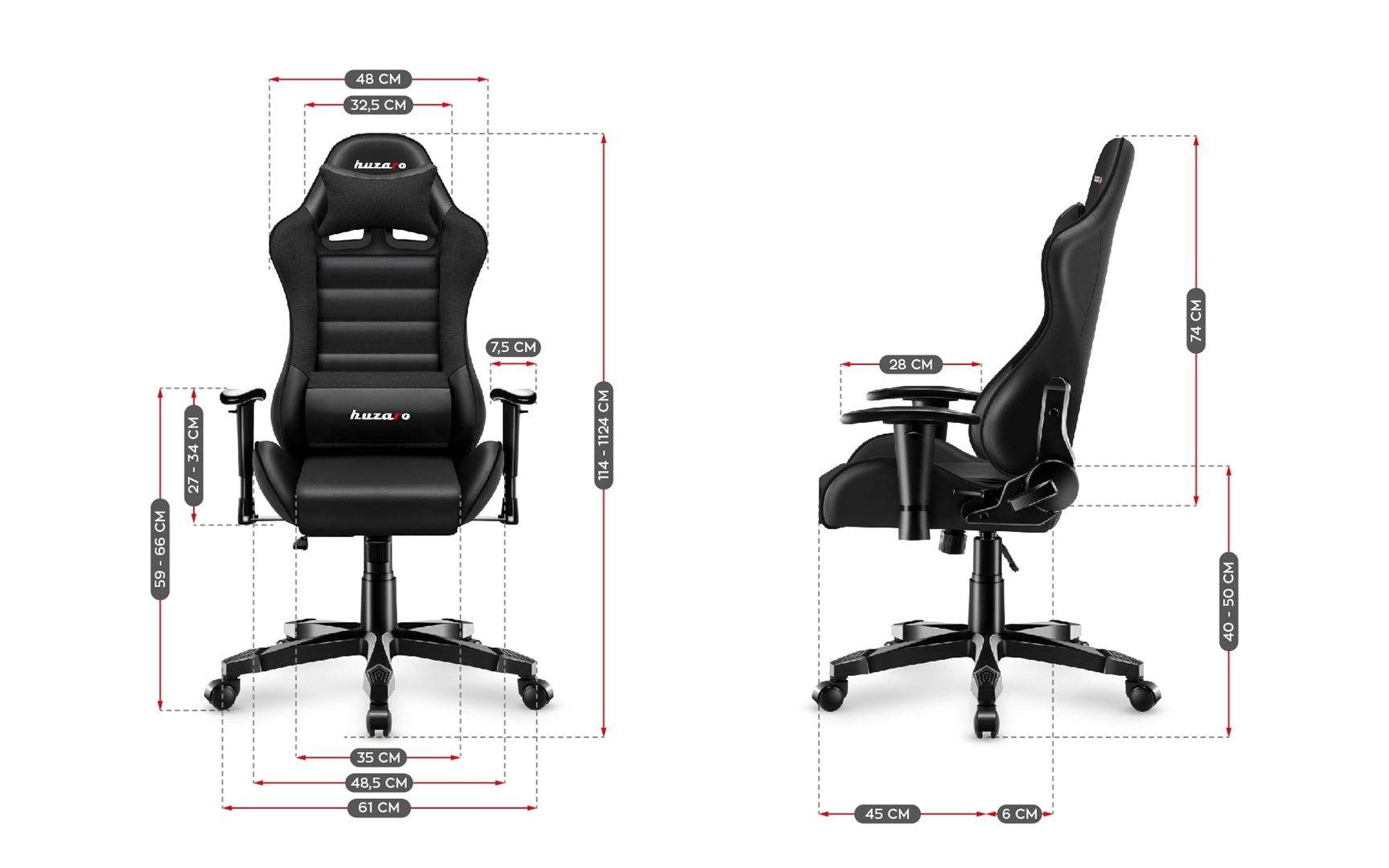Fotel gamingowy dla dziecka HZ-Ranger 6.0 Black — zdjęcie 8