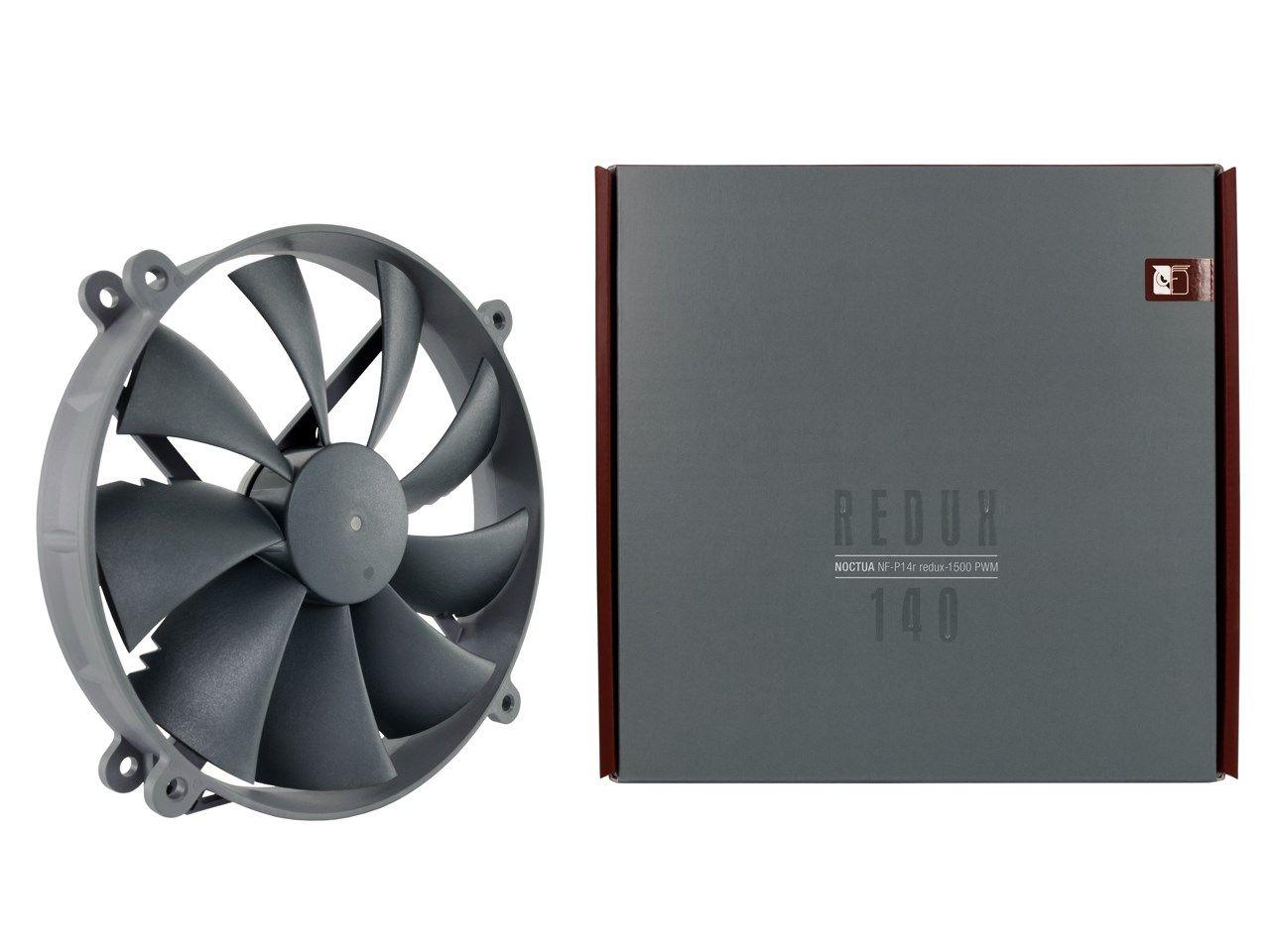 Wentylator NOCTUA redux 140mm PWM, montaż na 120mm — zdjęcie 4