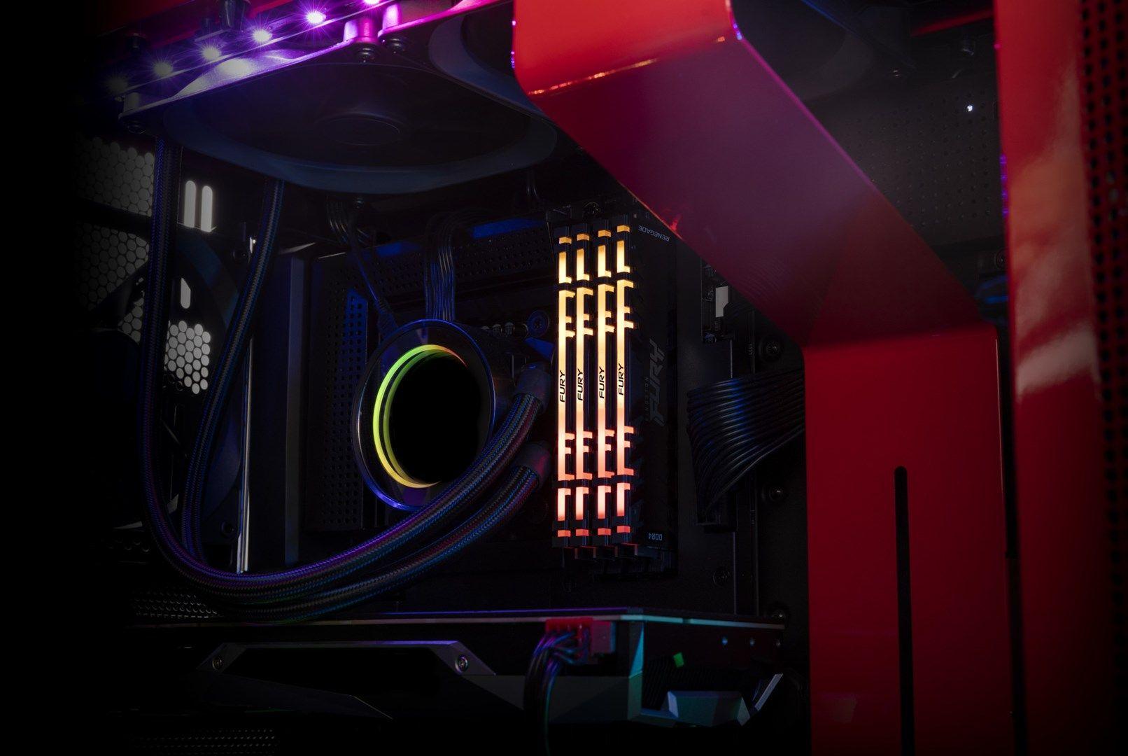KINGSTON DDR4 16GB 4000MT/s CL19 DIMM FURY Renegade RGB — zdjęcie 16
