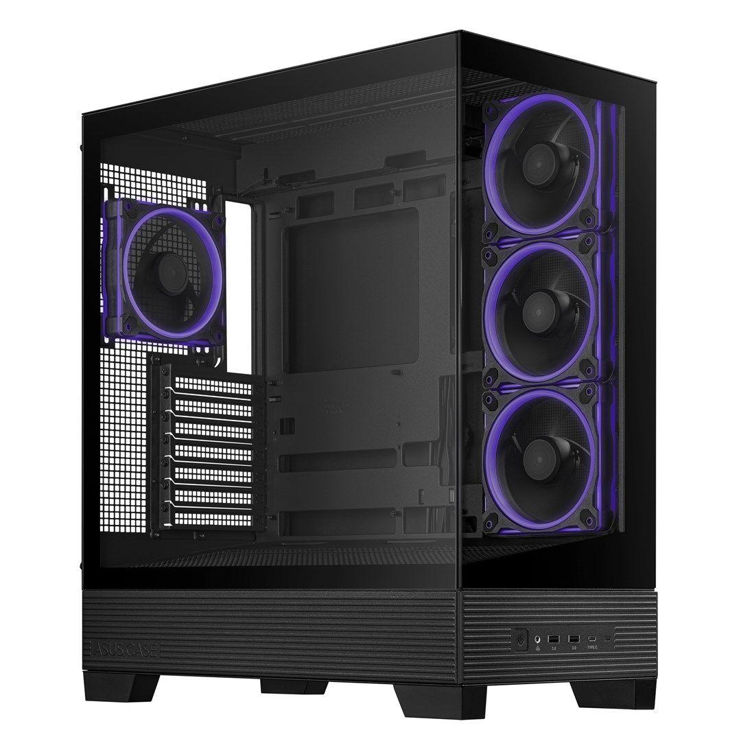 Obudowa Asus A31 PLUS TG ARGB BLACK — zdjęcie 3