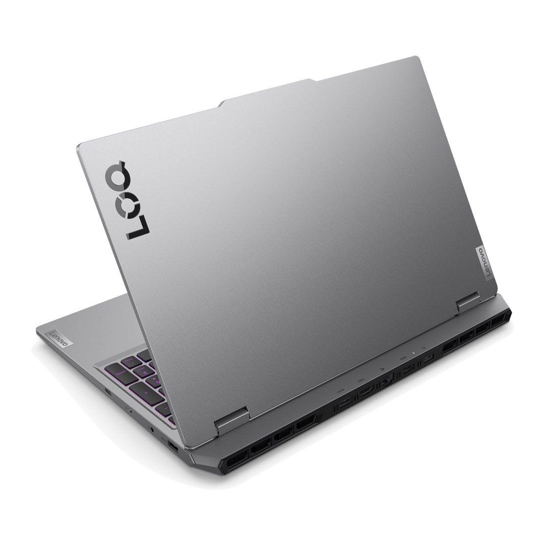 Lenovo LOQ 15AHP10 Ryzen 5 220 15.6" FHD IPS 300nits 144Hz AG 16GB DDR5 5600 SSD512 GeForce RTX 5050 8GB 60Wh NoOS Luna Grey — zdjęcie 11