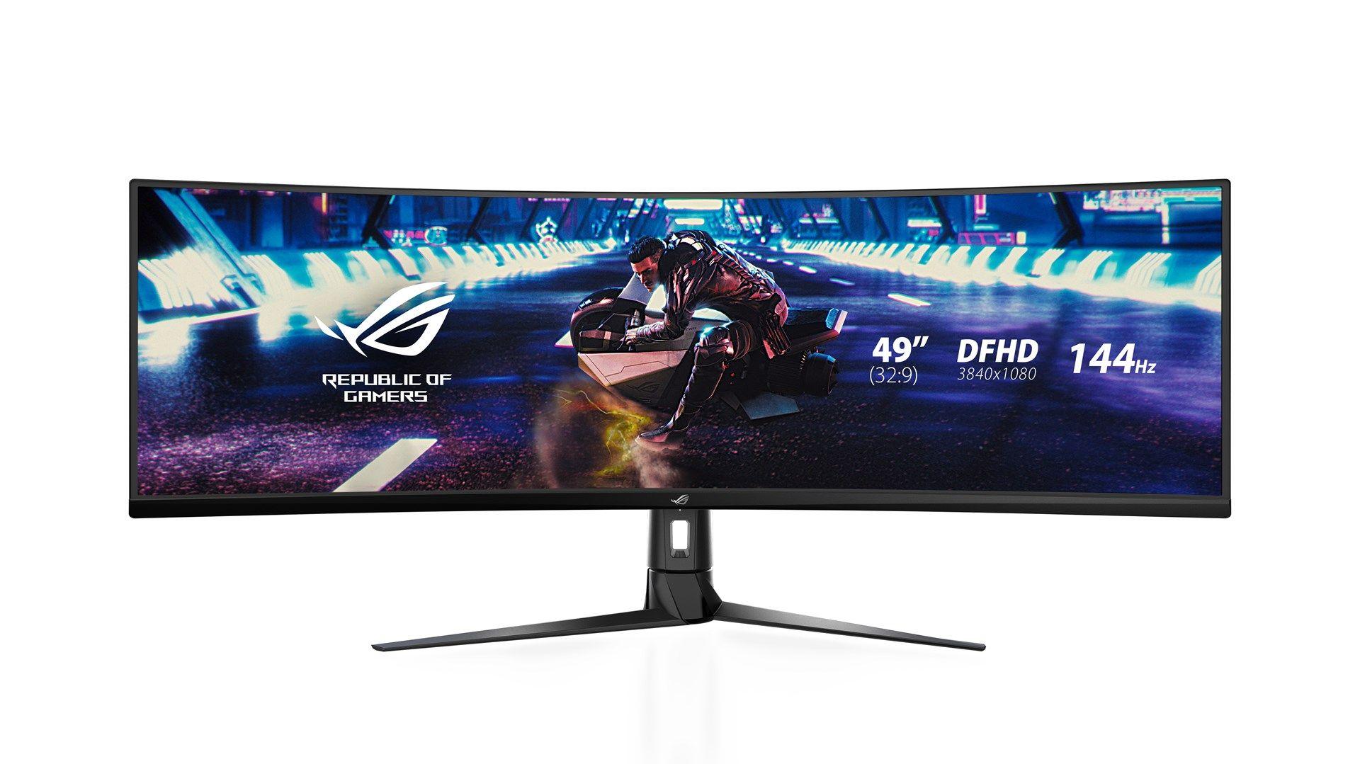 MONITOR ASUS 49" XG49VQ ROG STRIX — zdjęcie 1