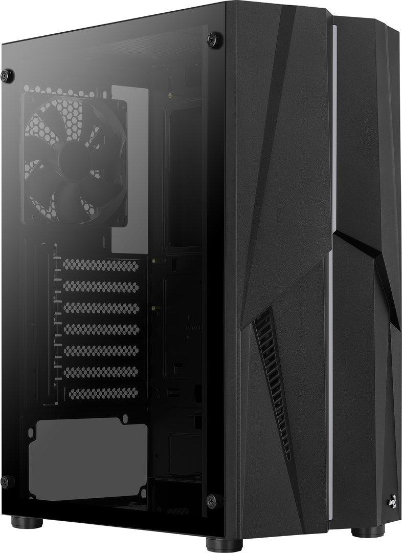 Obudowa AEROCOOL PGS MECHA-G-BK-v1 RGB czarna — zdjęcie 15