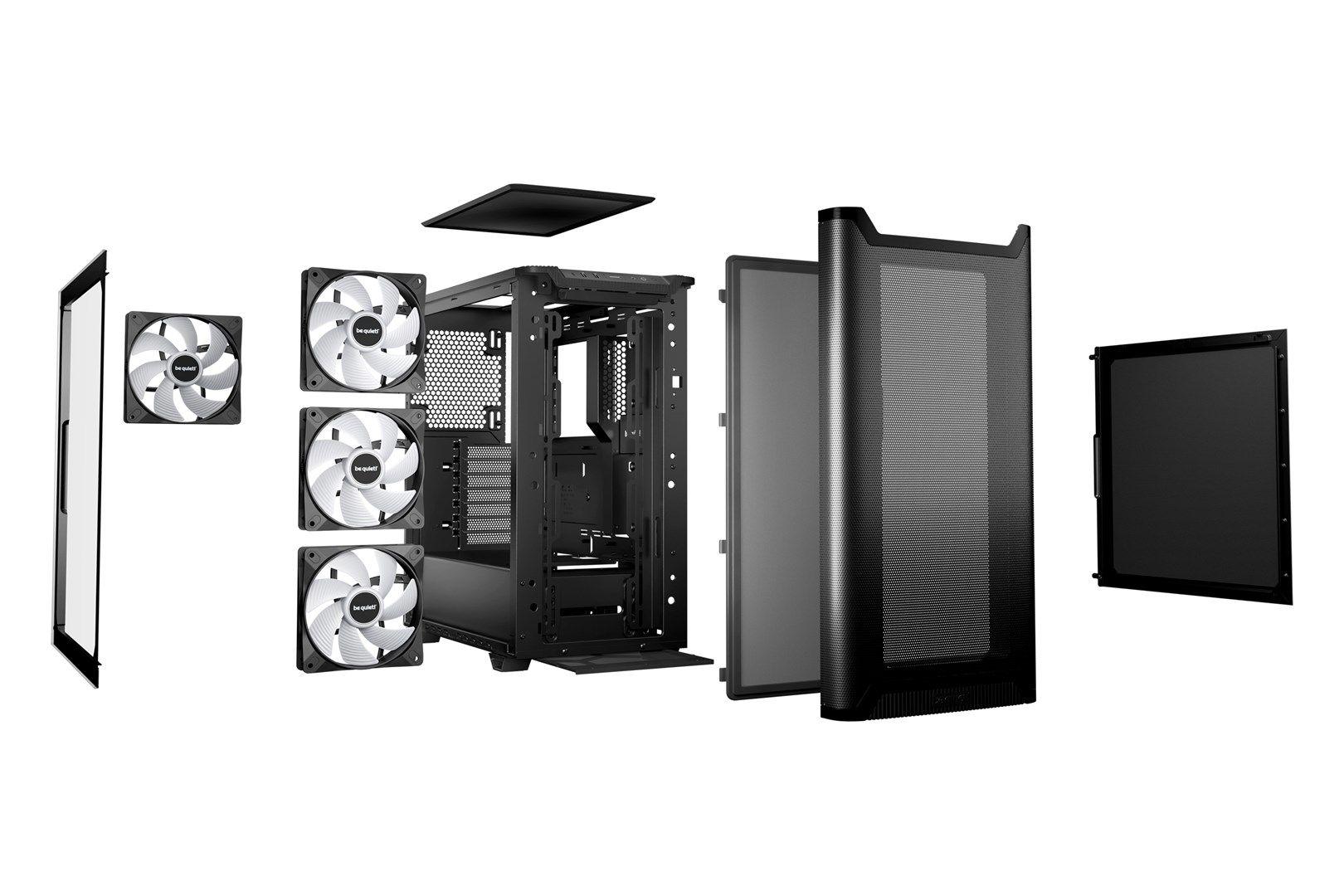 OBUDOWA BE QUIET! PURE BASE 501 DX Black  BGW76 — zdjęcie 3