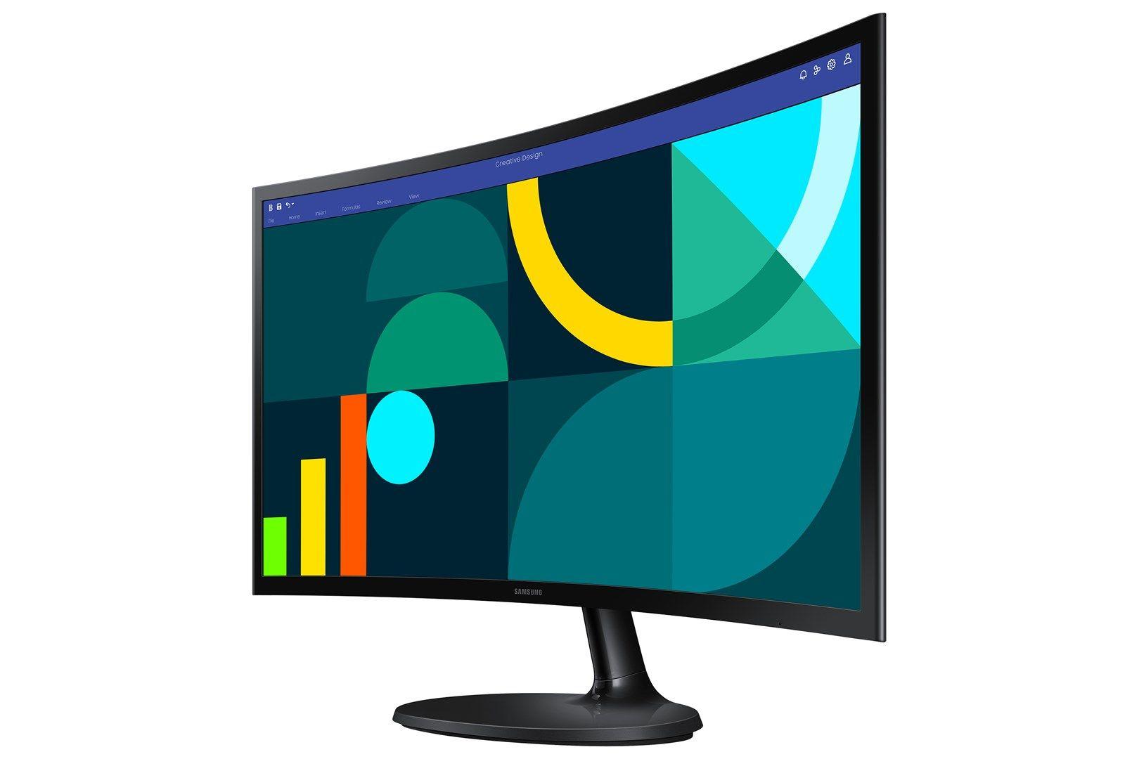 MONITOR SAMSUNG LED 24" LS24D364GAUXEN 100Hz — zdjęcie 2