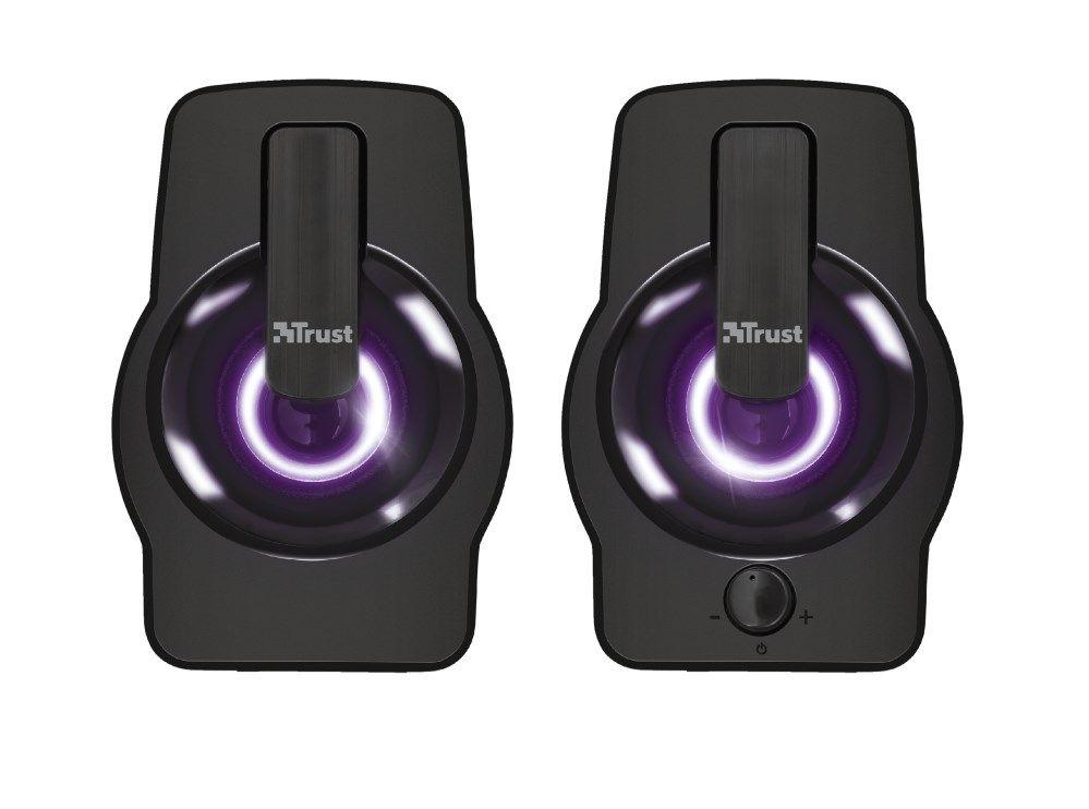Zestaw głośników komputerowych TRUST Gemi RGB Black — zdjęcie 3
