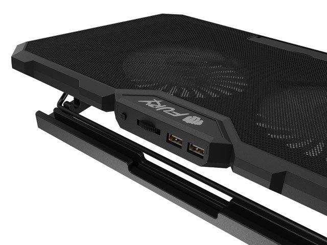 FURY PODSTAWKA CHŁODZĄCA GUNBAI G3 14.1-17.3" RGB 2XUSB — zdjęcie 5