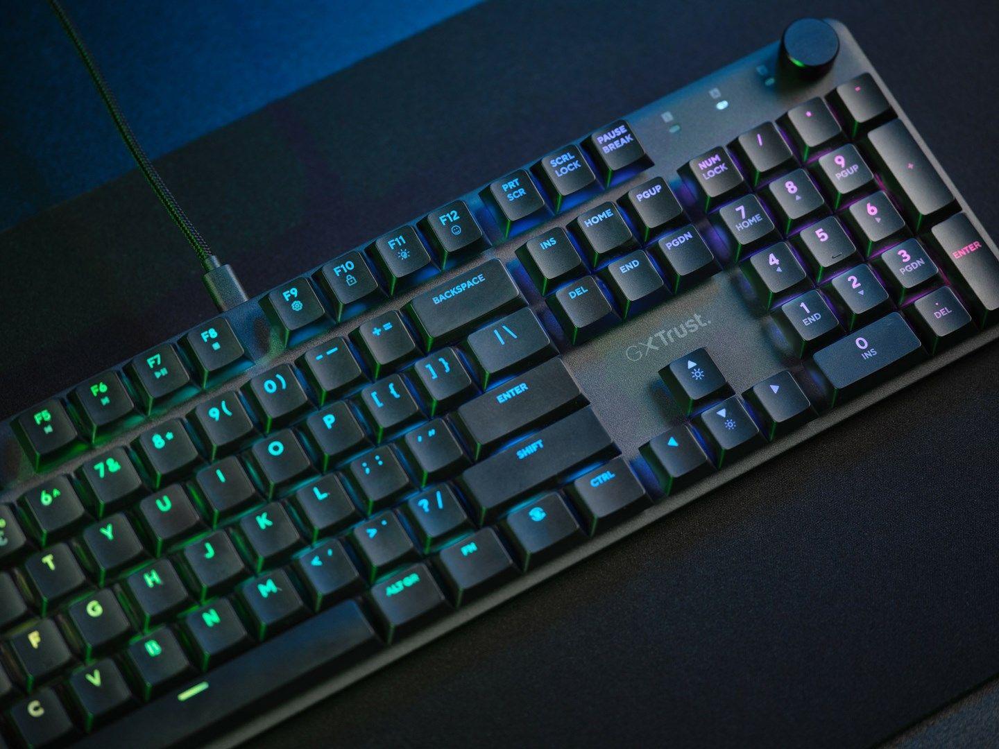Klawiatura gamingowa GXT 866 Torix US Wireless — zdjęcie 13